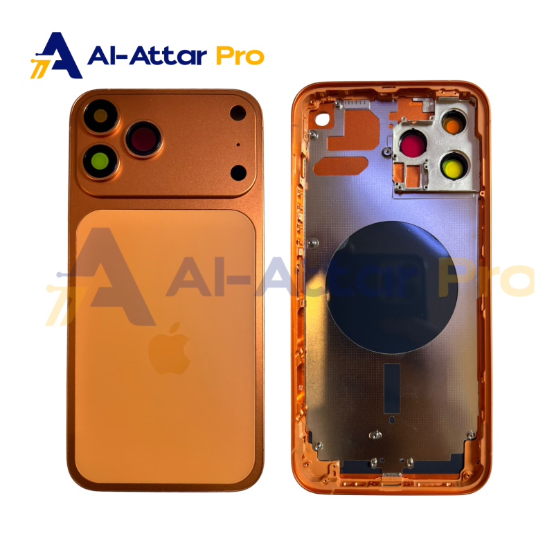 (  هاوسينج تعديل برتقالي   )  - من 11 PRO MAXل 17 PRO MAX