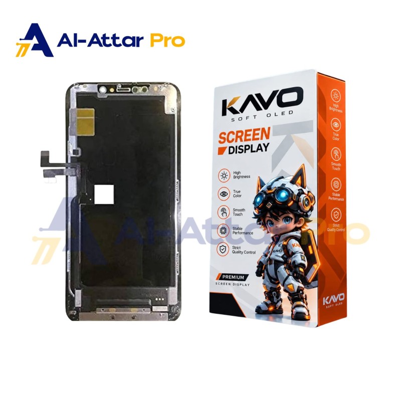 (  نص  SOFT OLED  ) متوافقة مع - IPHONE 11 PRO MAX