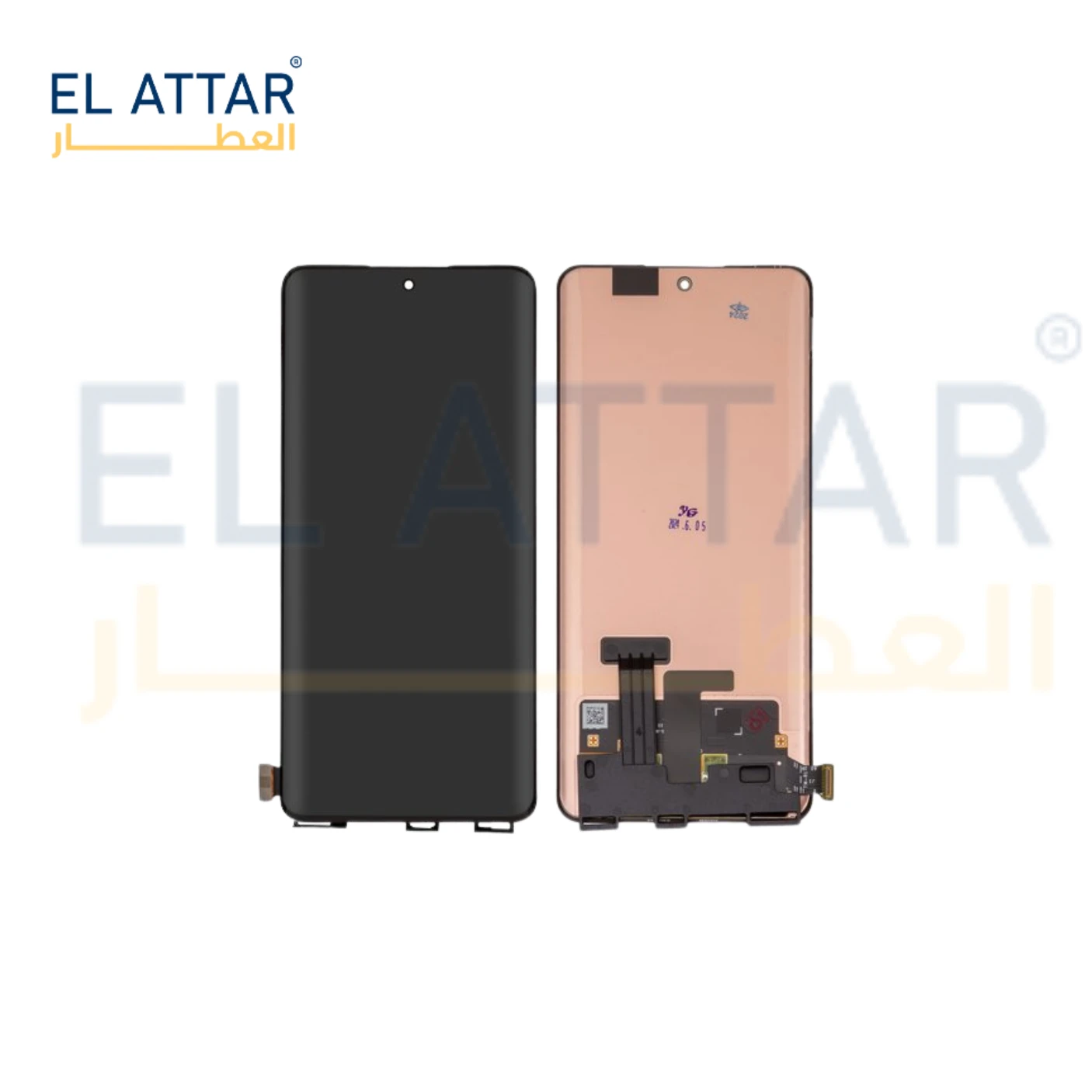(  نص تصنيع مطابق للمواصفات الاصلية  ) متوافقة مع - Realme 12 Pro  ( RMX3842 )