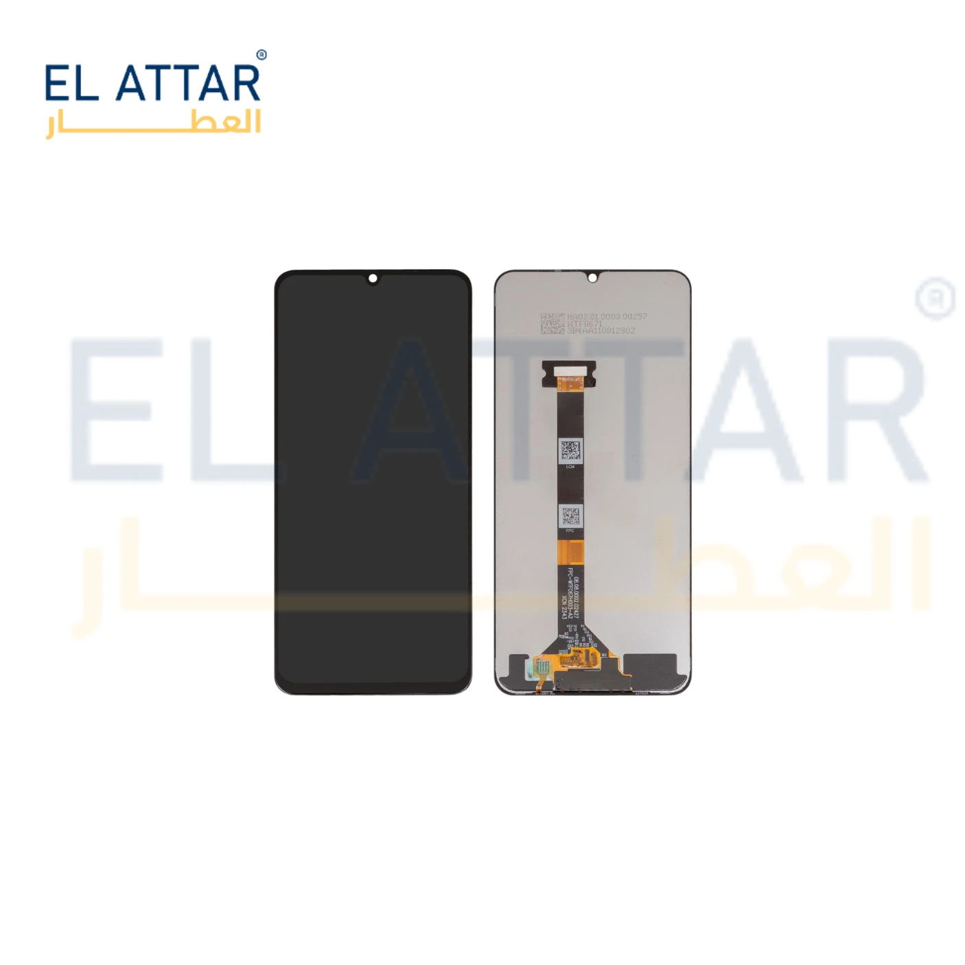 (  نص تصنيع مطابق للمواصفات الاصلية  ) متوافقة مع - Realme C53 ( RMX3760 )