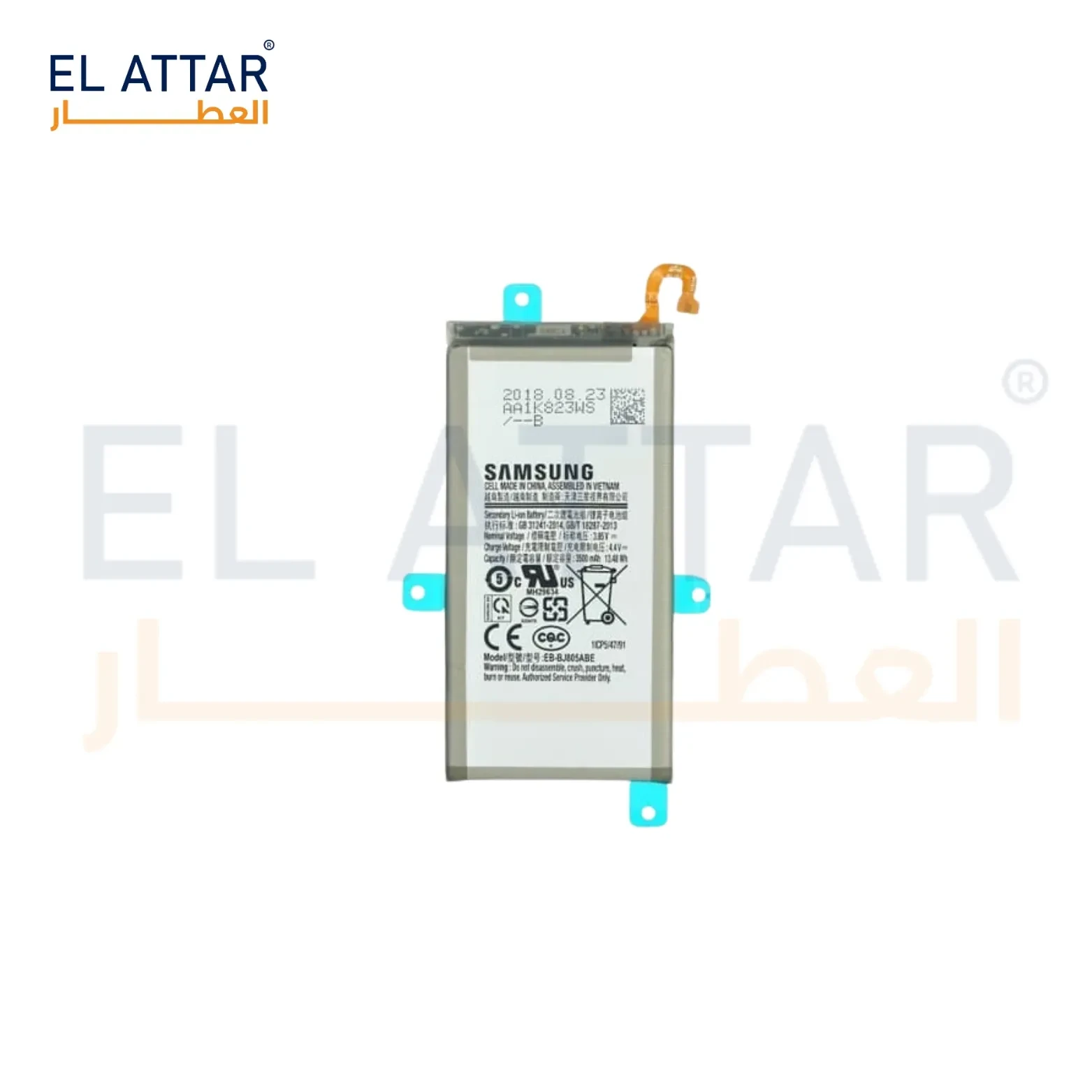 (  بطارية  ) متوافقة مع - Samsung A6 Plus ( EB-BJ800ABE )