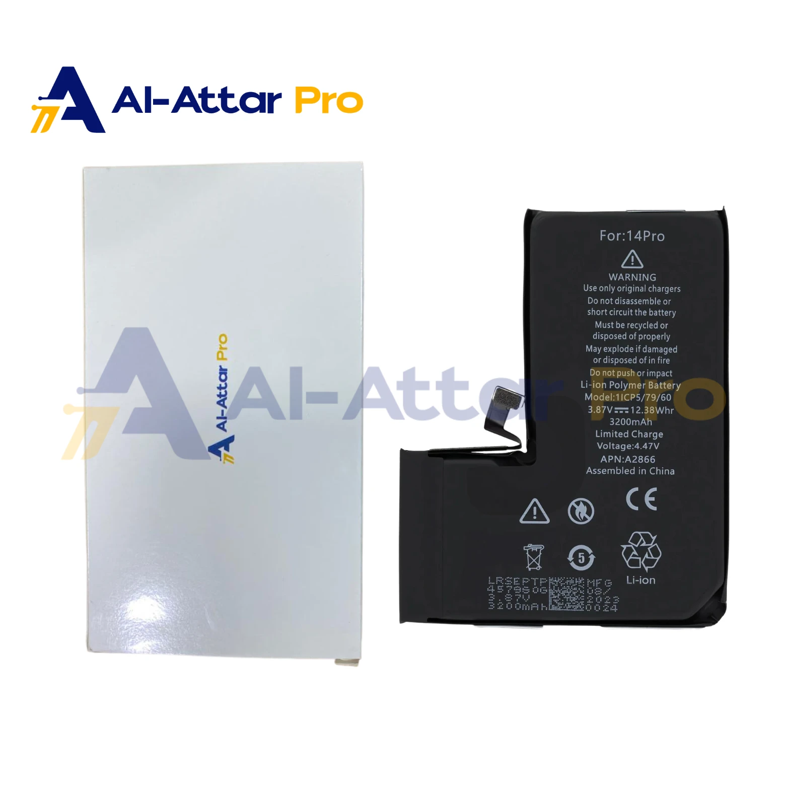 (  بطارية  ) متوافقة مع - IPhone 14 Pro