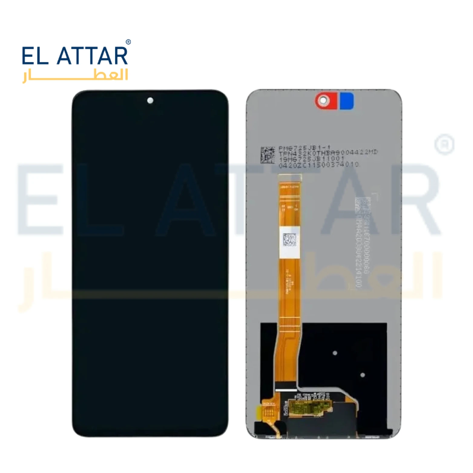 (  نص تصنيع مطابق للمواصفات الاصلية  ) متوافقة مع - Realme 11 5G