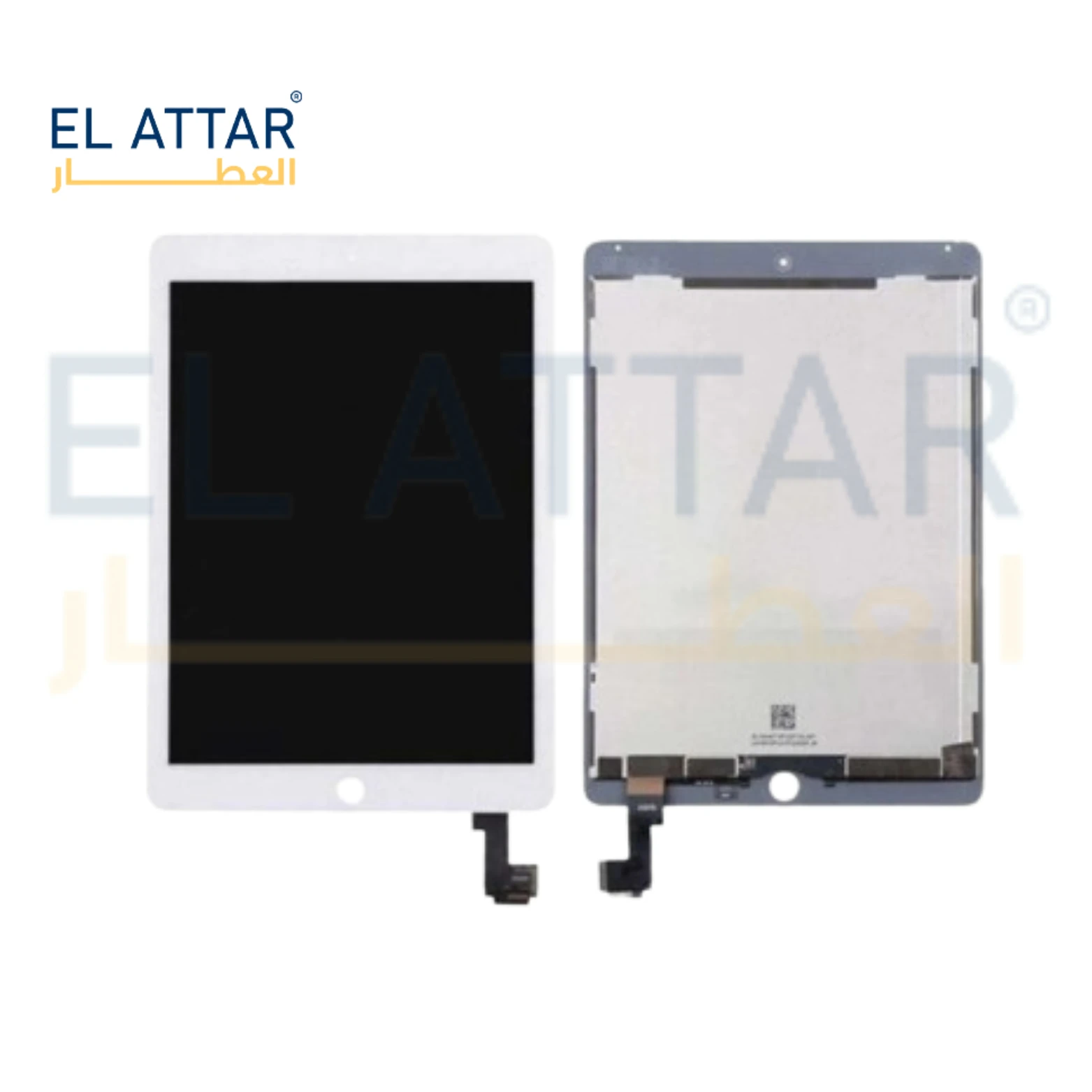 (  نص بجودة عالية  ) متوافقة مع - I PAD  Air 2 ( A1566, A1567 )