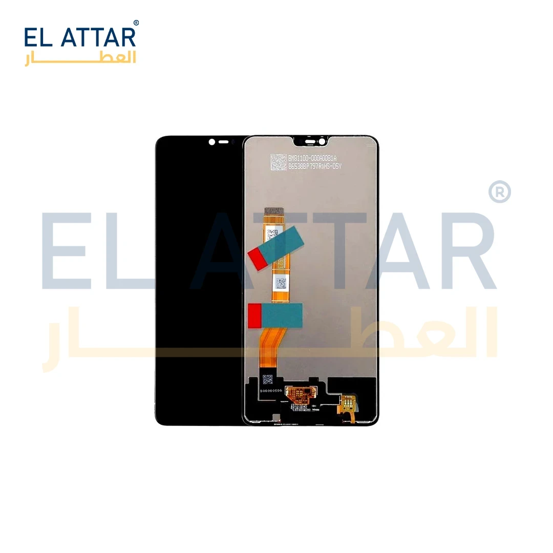 (  نص تصنيع مطابق للمواصفات الاصلية  ) متوافقة مع - OPPO F7 ( CPH1819 )