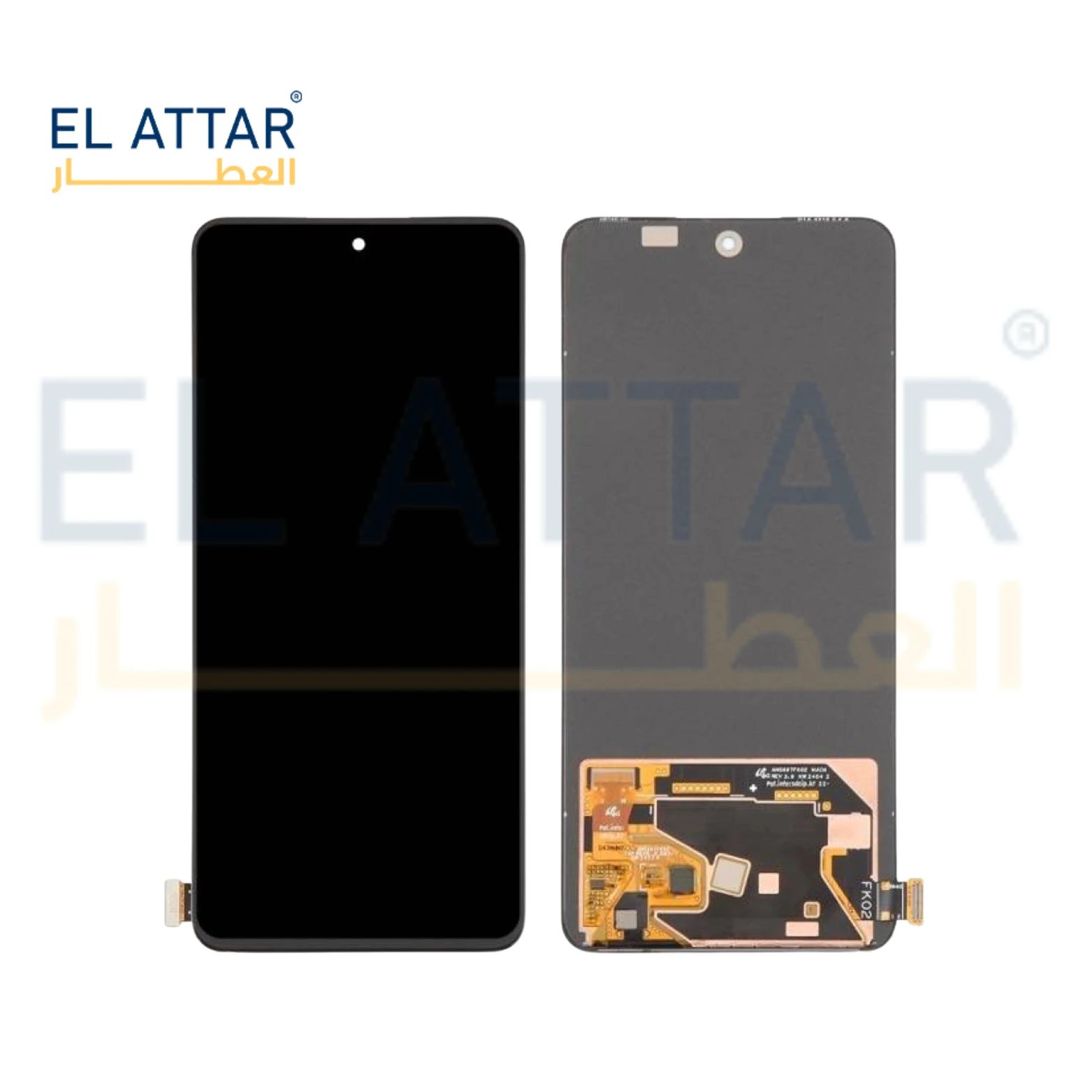 (  نص تصنيع مطابق للمواصفات الاصلية  ) متوافقة مع -  REALME 12 4G