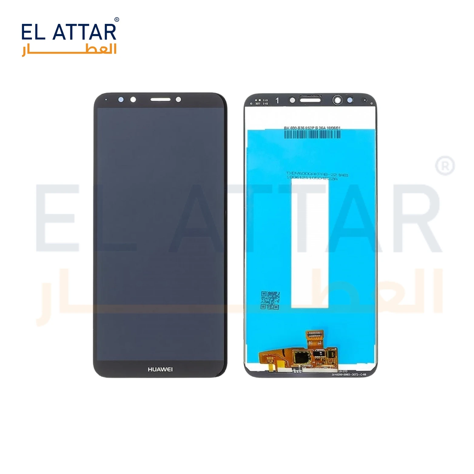 (  نص بجودة عالية  ) متوافقة مع - HUAWEI Y7 2018 ( LDN-L01 - LDN-LX3 )