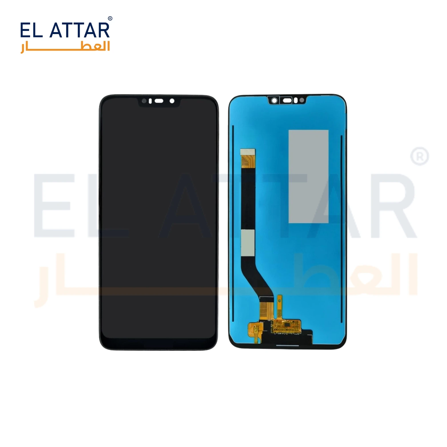 (  نص بجودة عالية  ) متوافقة مع - Honor 8c ( BKK-LX2 - BKK-LX1 - BKK-L21 )