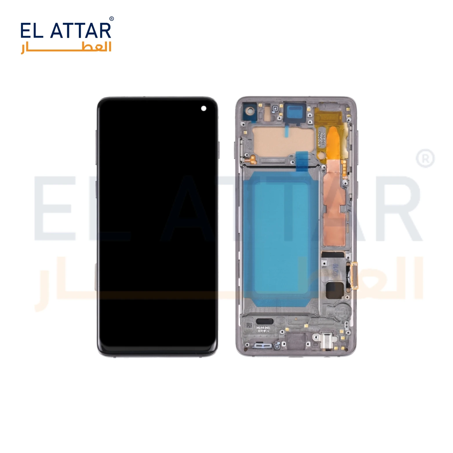 (  نص تصنيع مطابق للمواصفات الاصلية بالفريم  ) متوافقة مع - Samsung S10 ( SM-G97