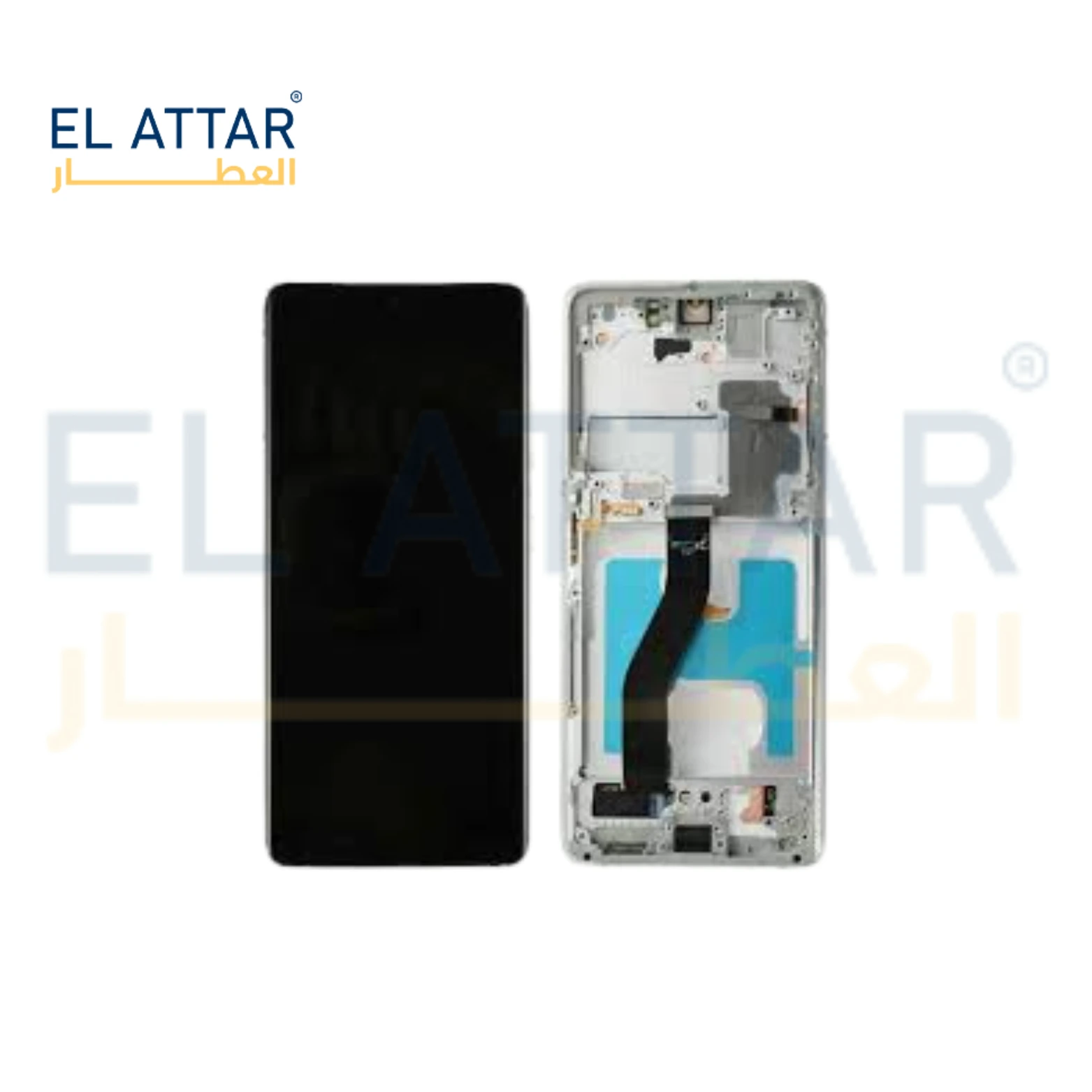 (  نص تصنيع مطابق للمواصفات الاصلية بالفريم  ) متوافقة مع - Samsung S21 Ultra (