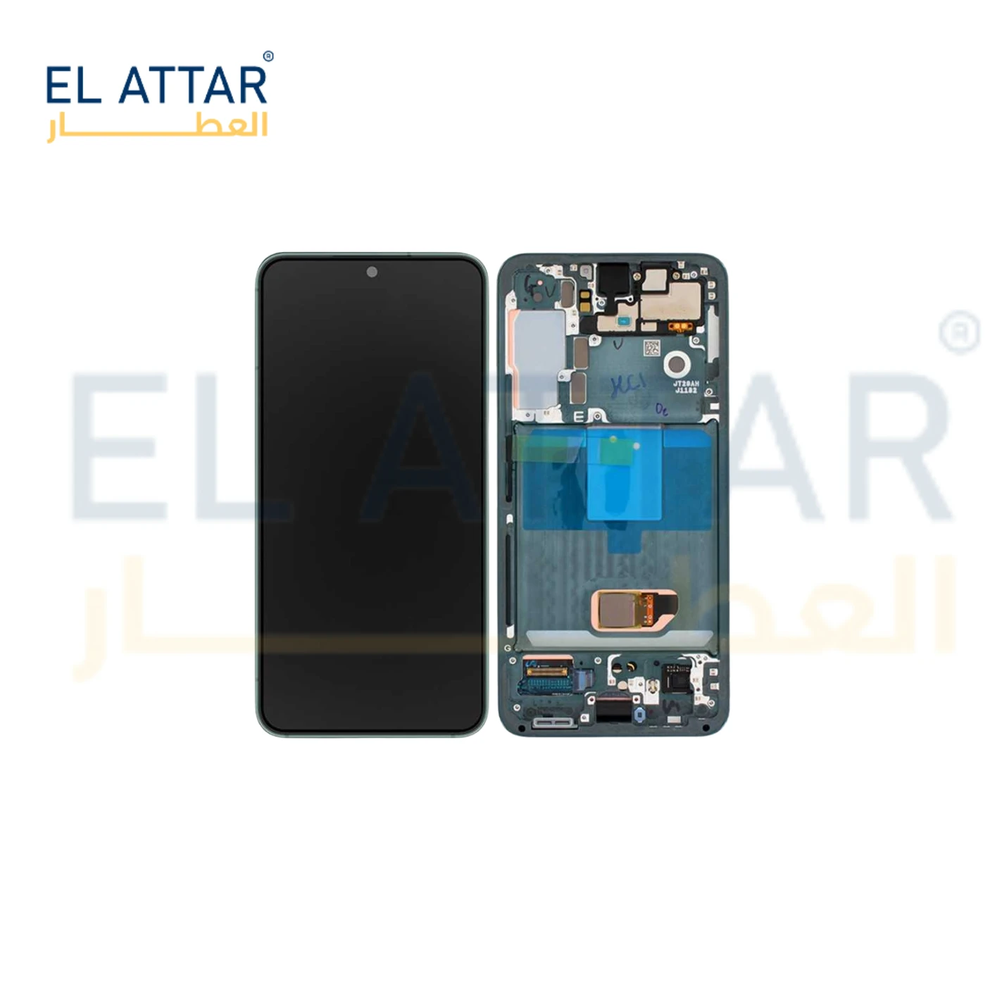 (  نص تصنيع مطابق للمواصفات الاصلية بالفريم  ) متوافقة مع - Samsung S22  PLUS (