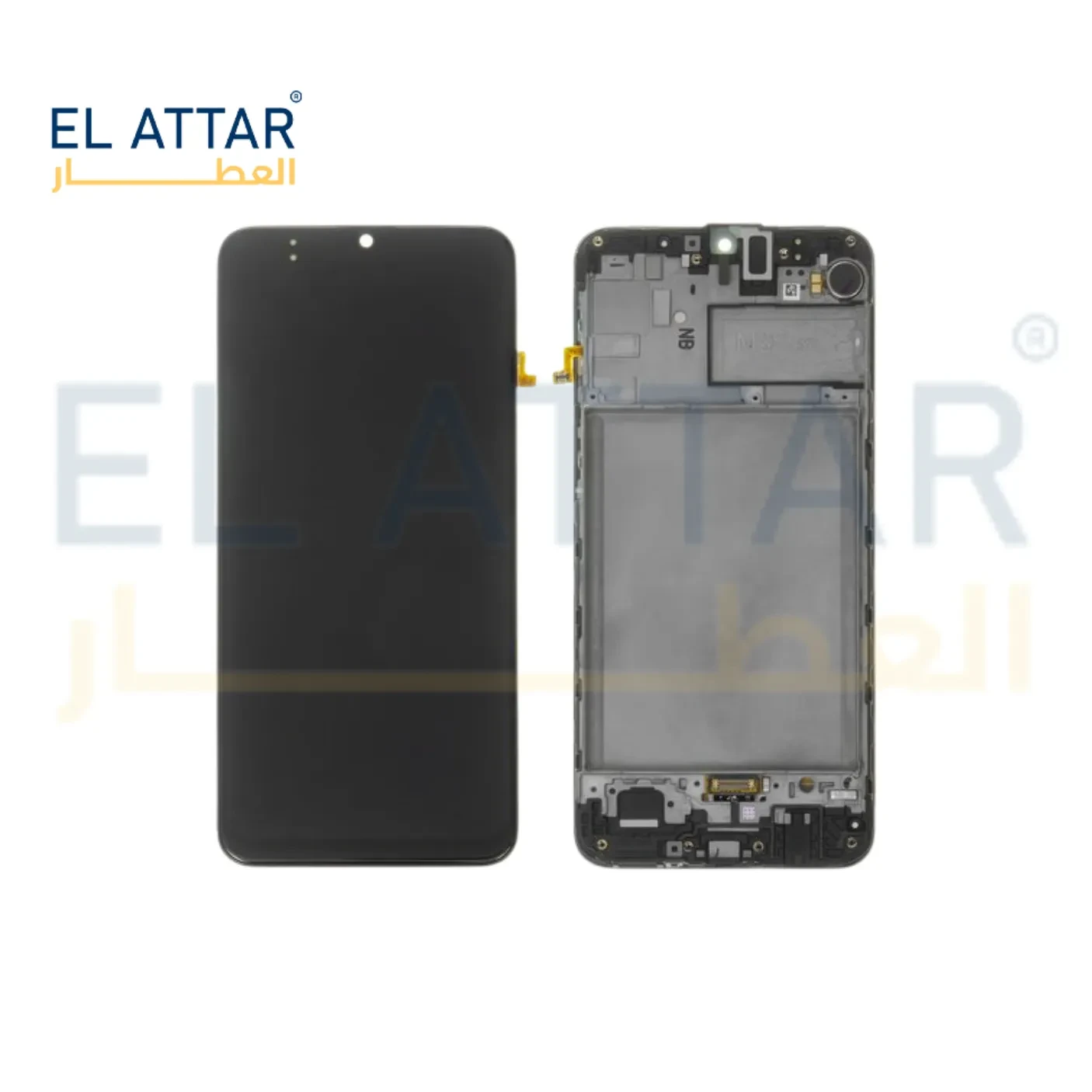 (  نص تصنيع مطابق للمواصفات الاصلية بالفريم  ) متوافقة مع - ( Samsung M30s ( SM-