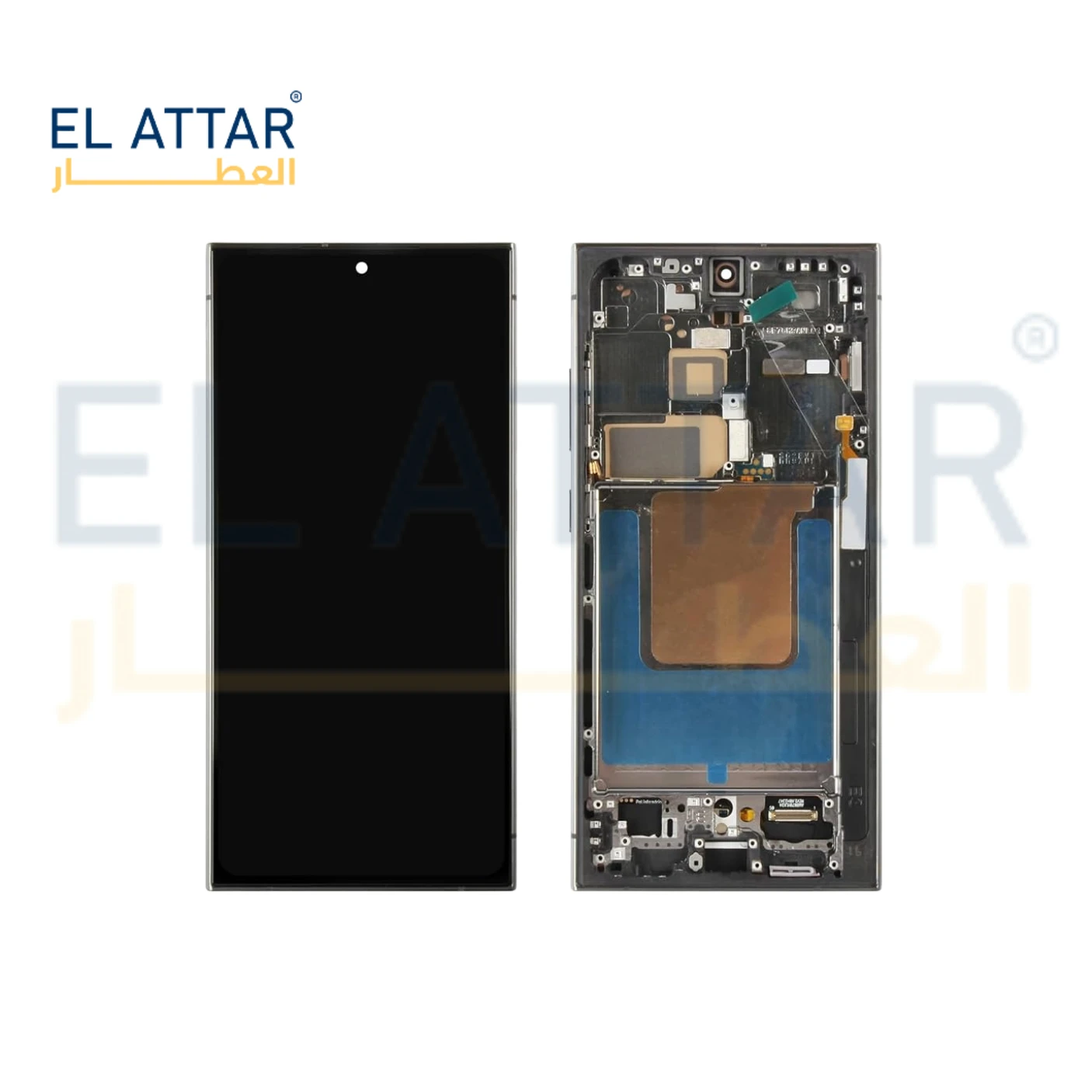 (  نص تصنيع مطابق للمواصفات الاصلية بالفريم  ) متوافقة مع - Samsung S24 ULTRA
