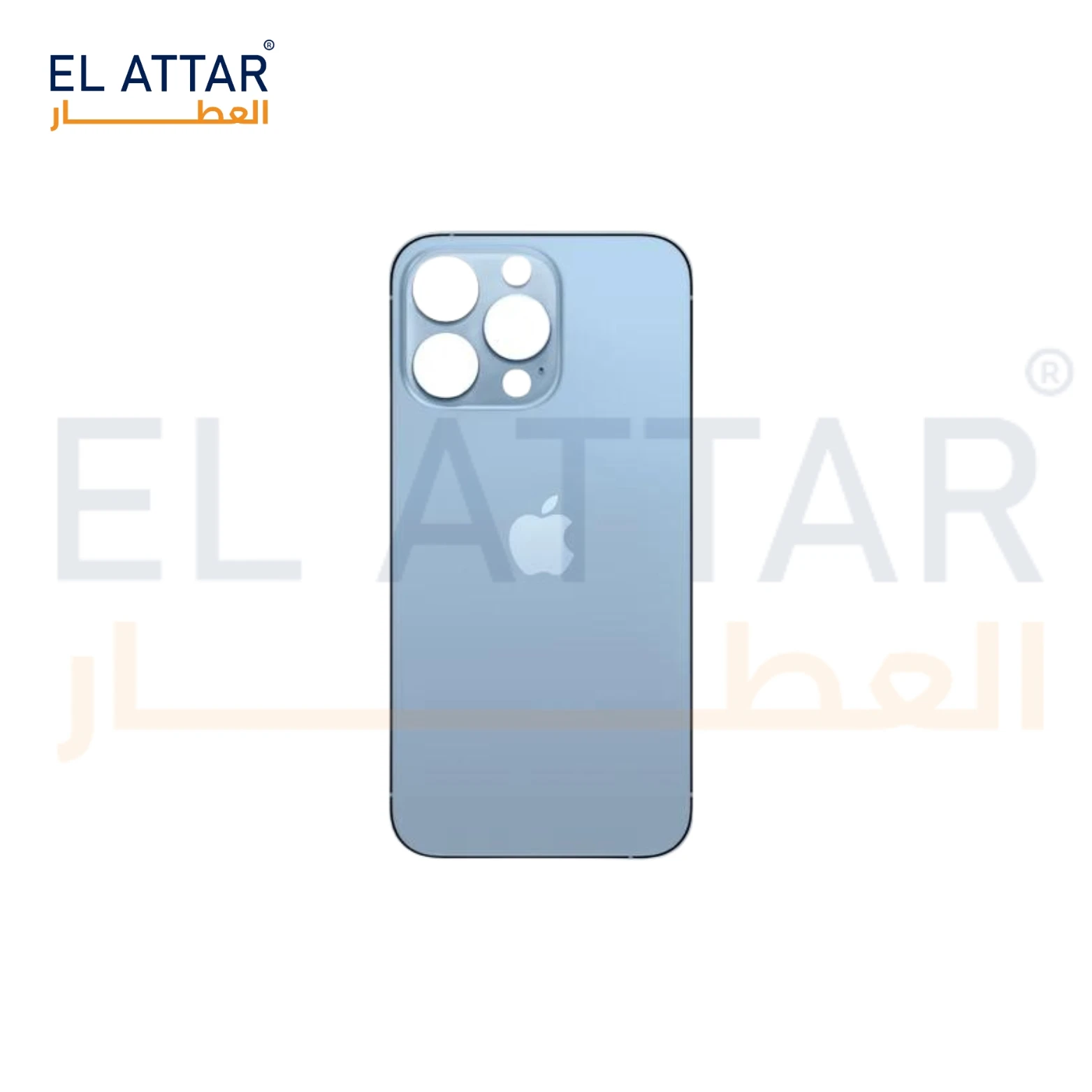 ( ضهر تصنيع مطابق للمواصفات الاصلية ) متوافقة مع - IPhone 13 Pro Max