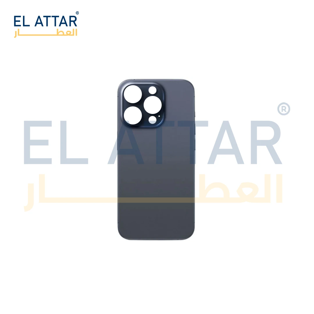 ( ضهر تصنيع مطابق للمواصفات الاصلية ) متوافقة مع - IPhone 15 Pro