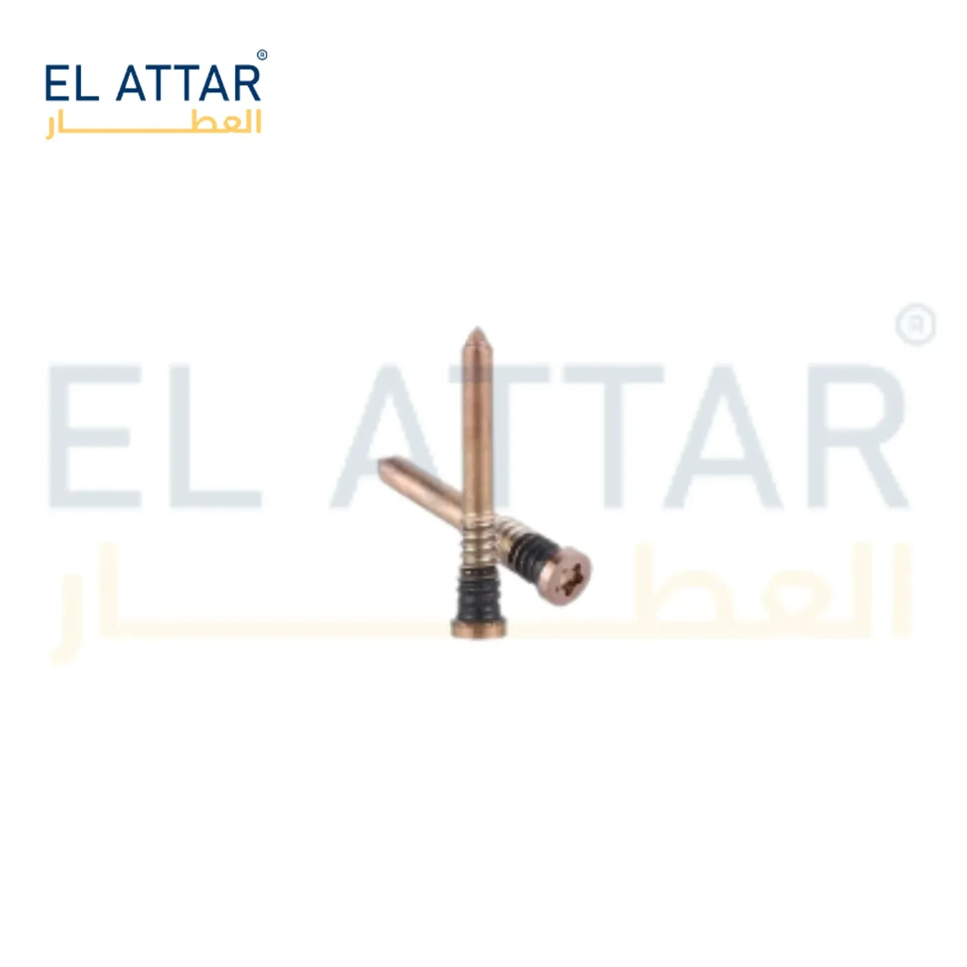 ( طقم مسامير عدد 2 مسمار ) متوافقة مع - IPhone Xs