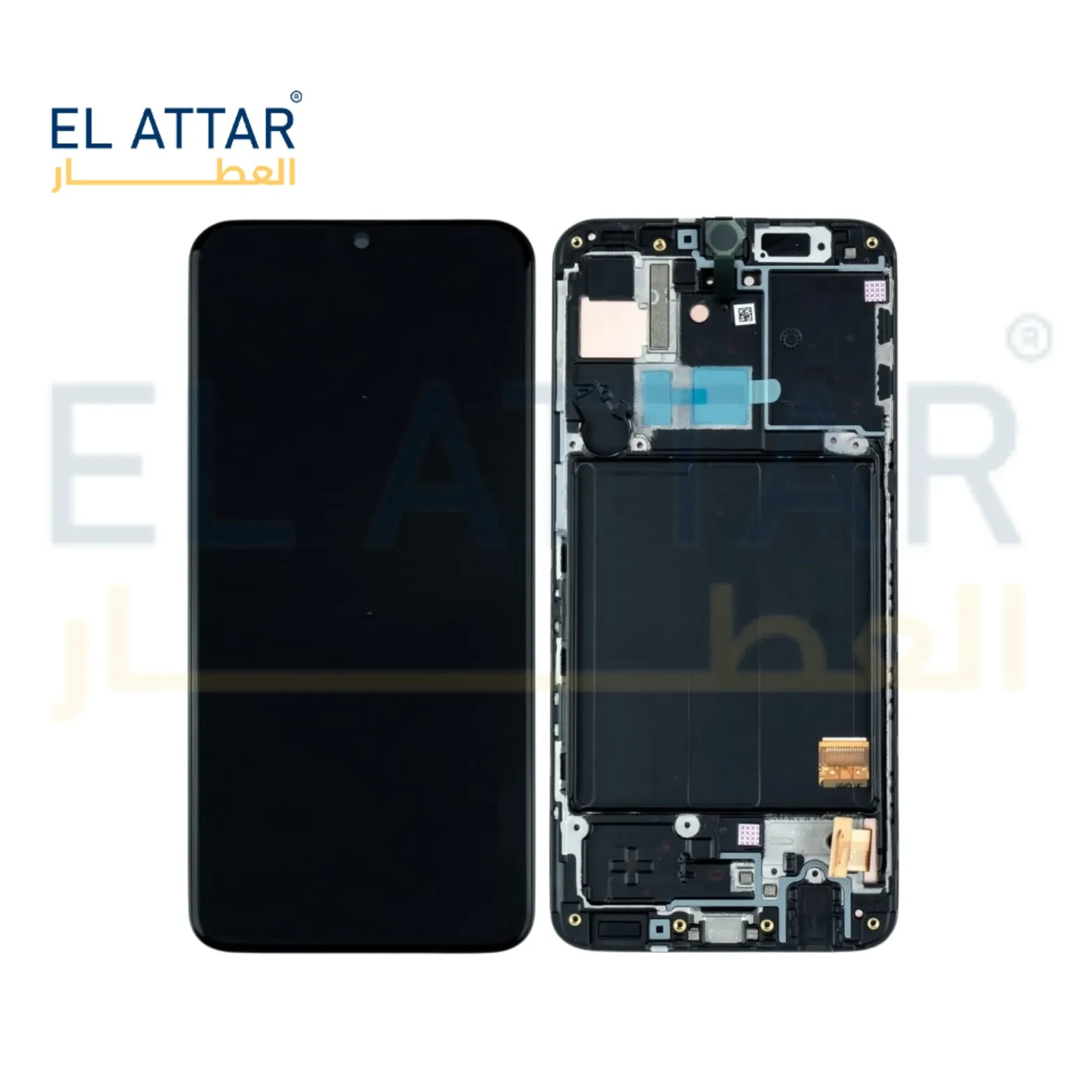 (  نص تصنيع مطابق للمواصفات الاصلية بالفريم  ) متوافقة مع - Samsung A41 (SM-A415