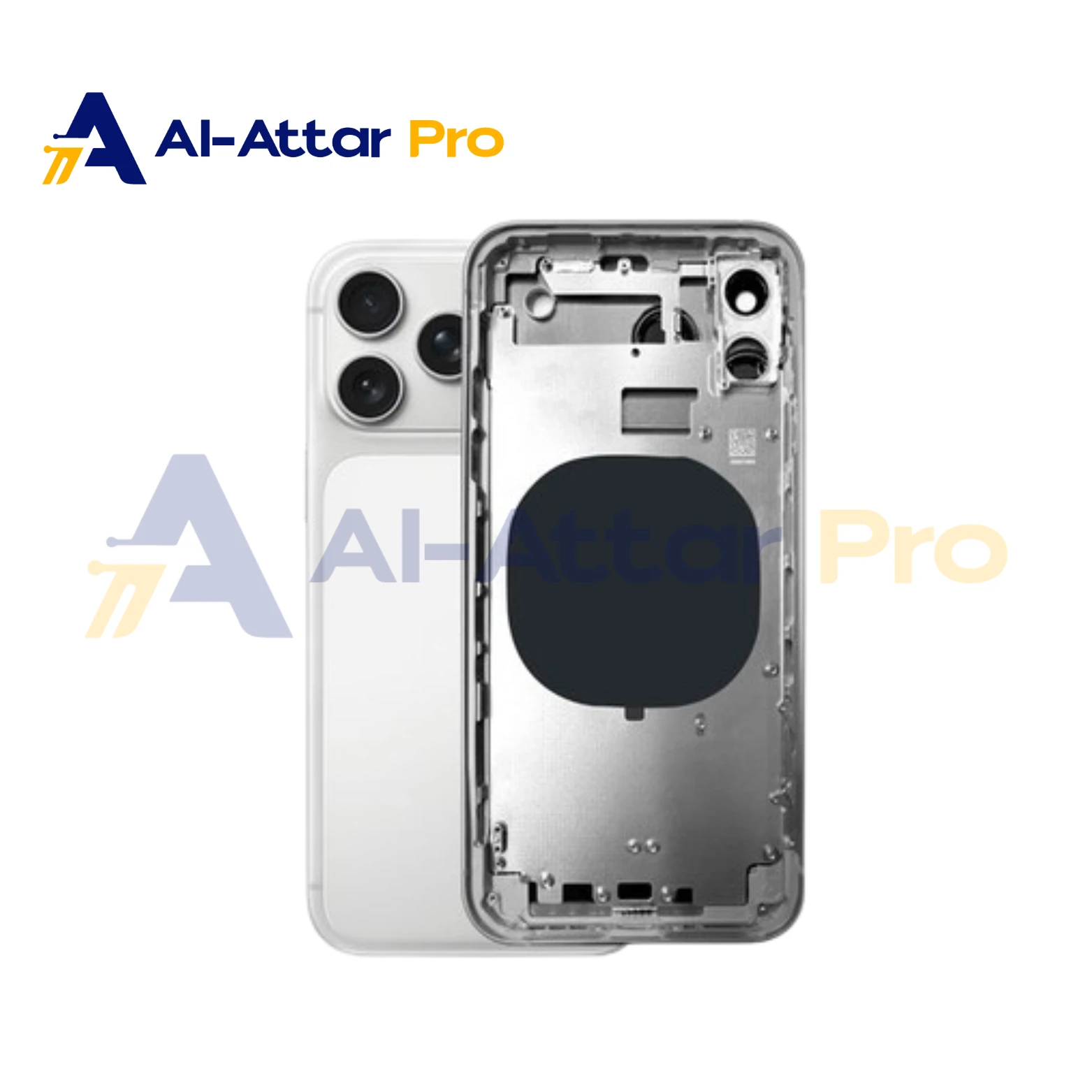(  هاوسينج تعديل سيلفر  )  -  iphone من X ل 17 PRO