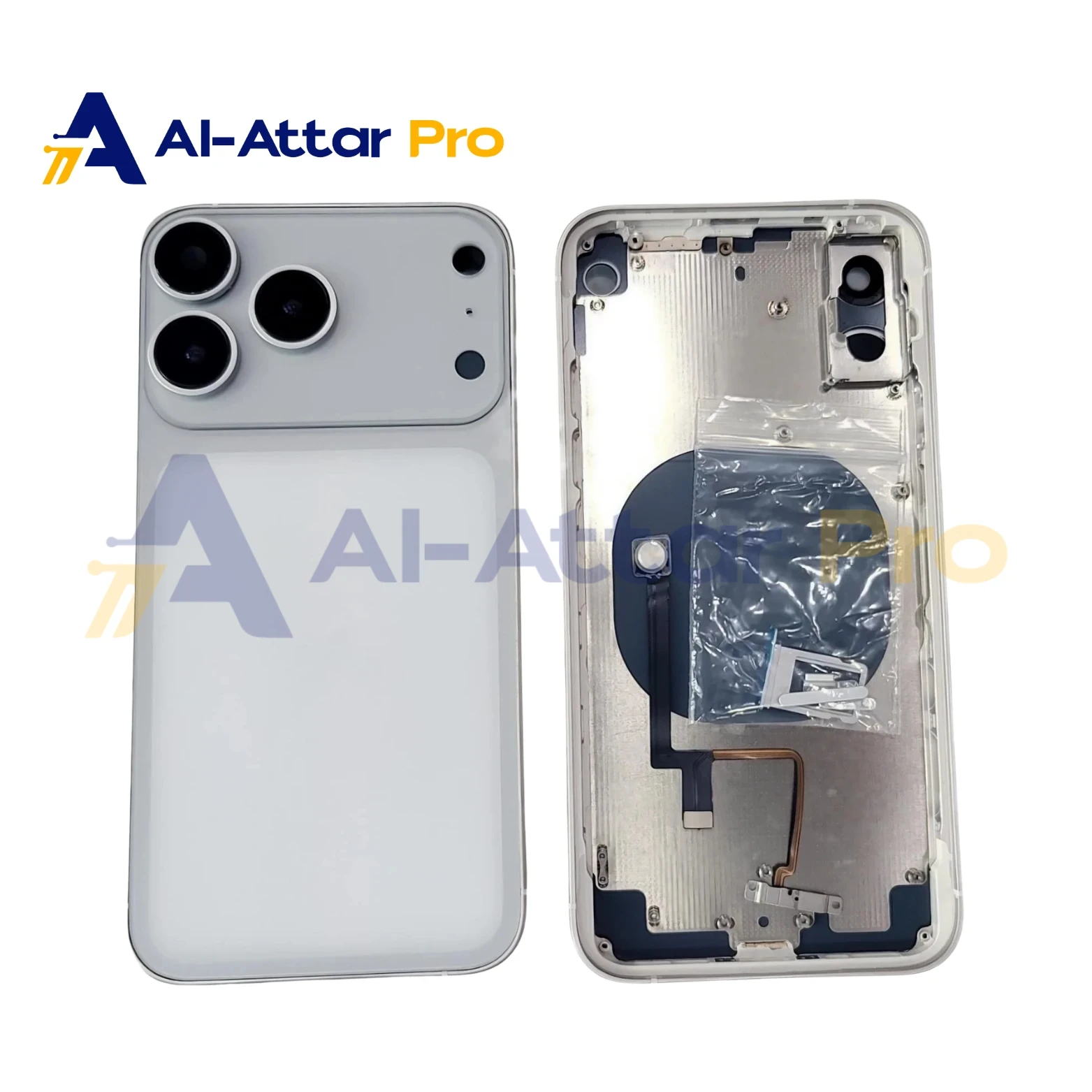 (  هاوسينج تعديل سيلفر  )  -  iphone من 11 ل 17pro