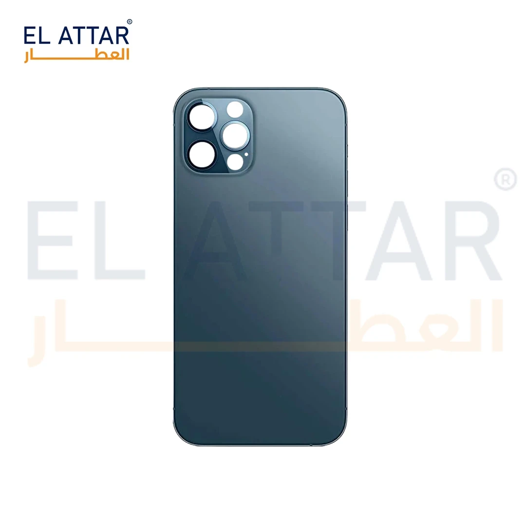 ( ضهر تصنيع مطابق للمواصفات الاصلية ) متوافقة مع - IPhone 12 Pro Max