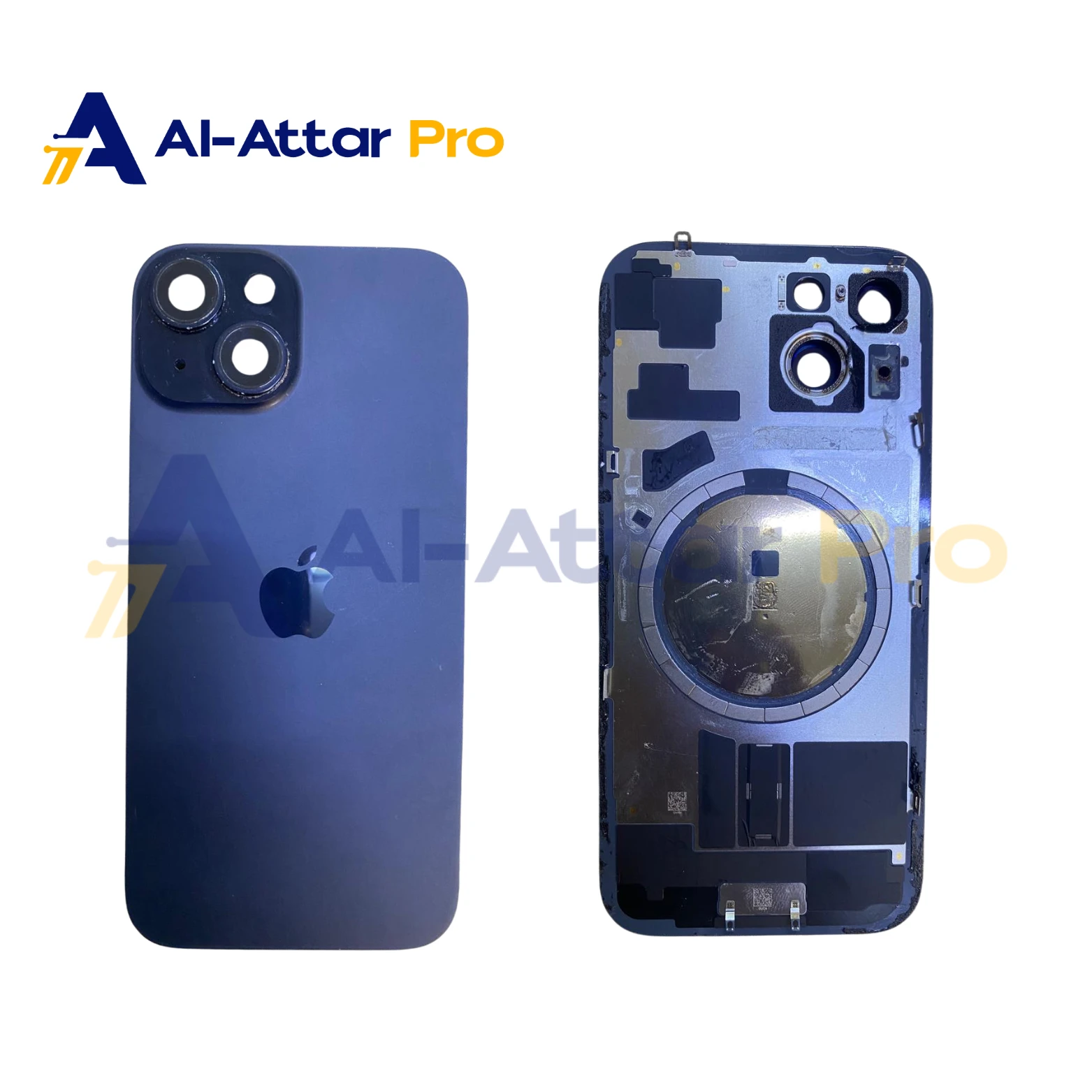 ( ضهر خلع اسود  ) متوافقة مع - IPhone 15 PLUS