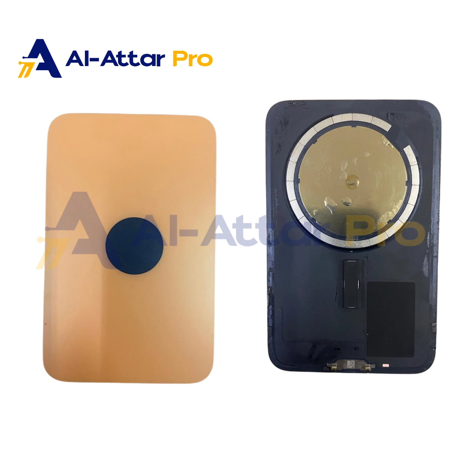 ( ضهر خلع برتقالي ) متوافقة مع - IPhone 17 pro max