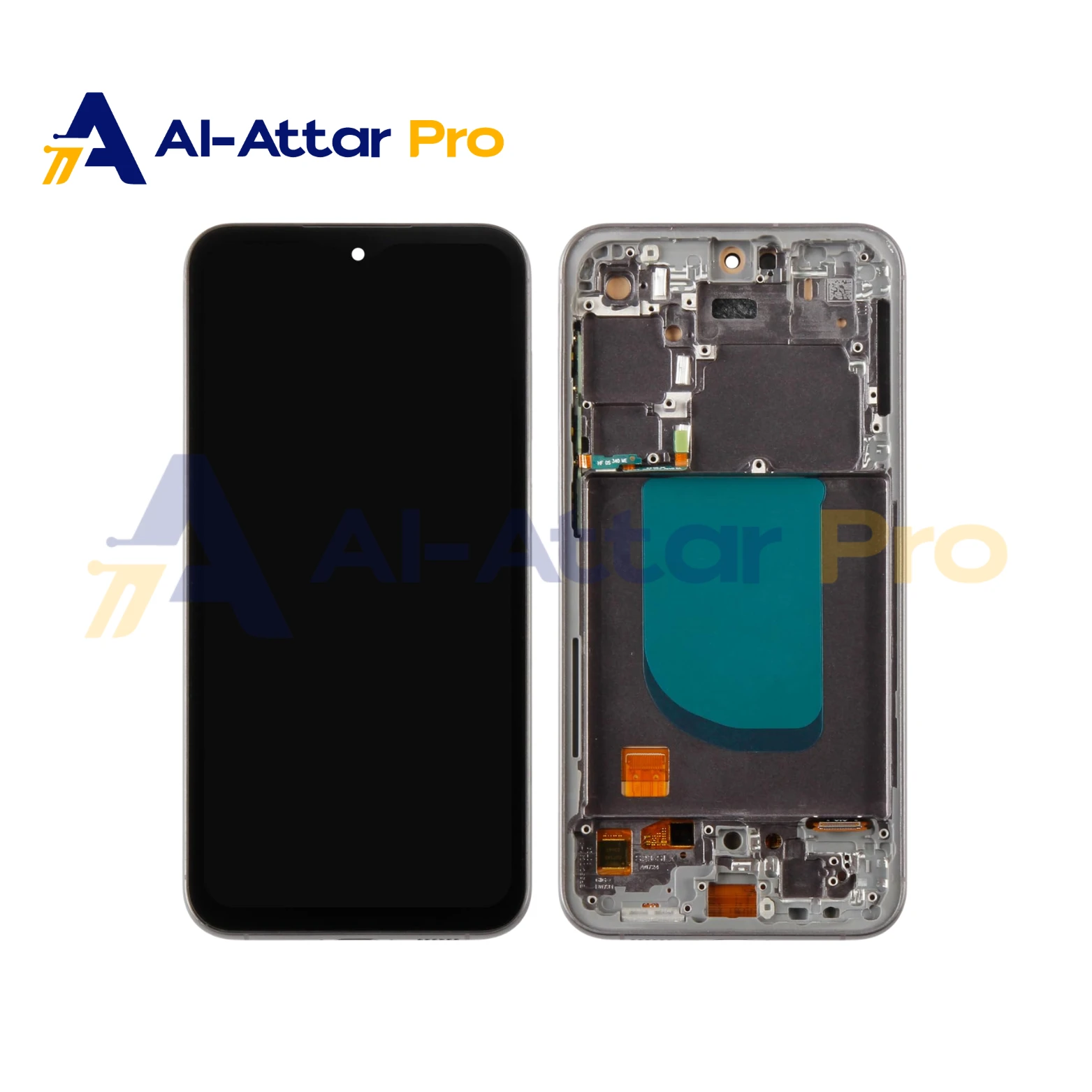 (  نص تصنيع مطابق للمواصفات الاصلية بالفريم  ) متوافقة مع - Samsung S23 Fe ( SM-