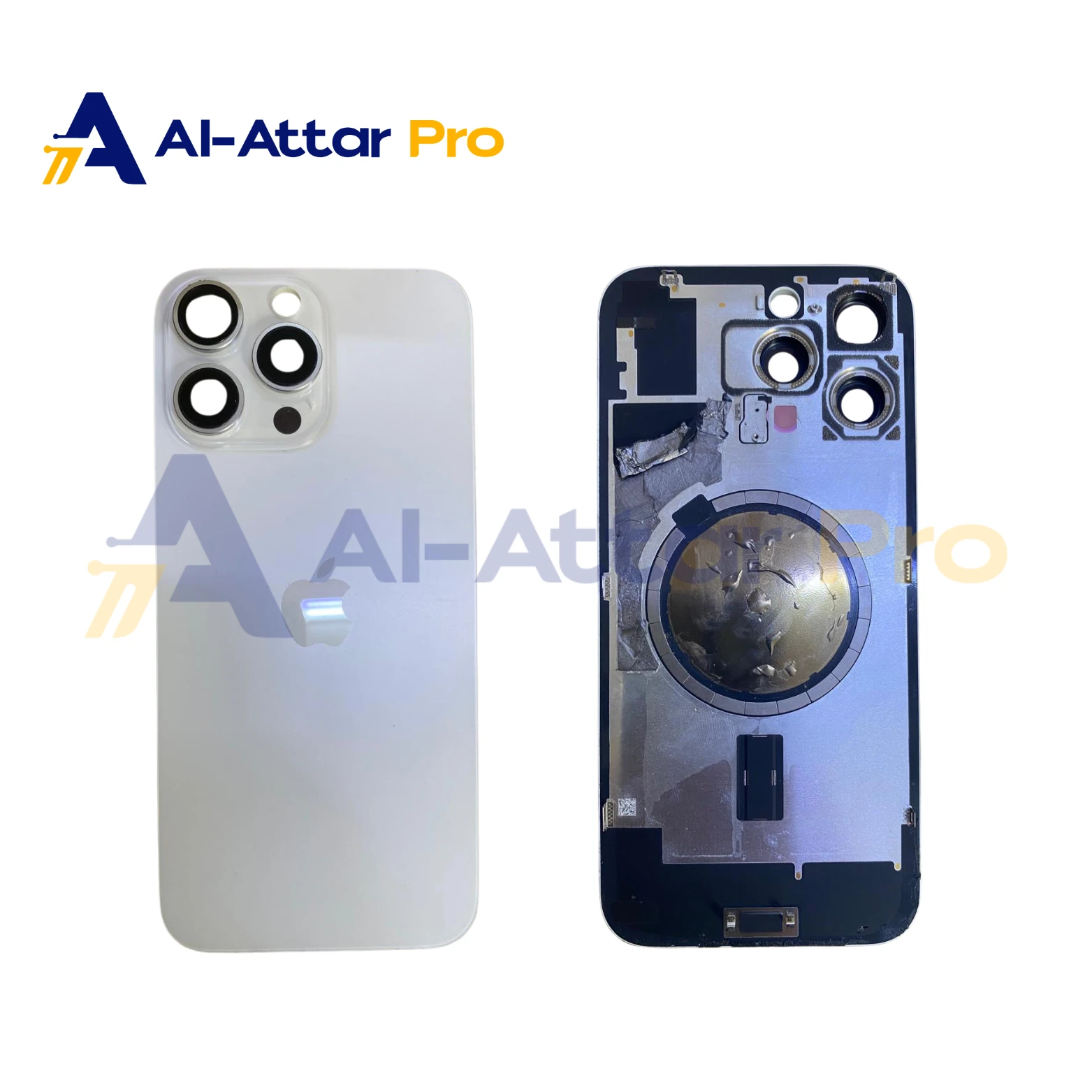( ضهر خلع ابيض ) متوافقة مع - IPhone 16 proَِِ