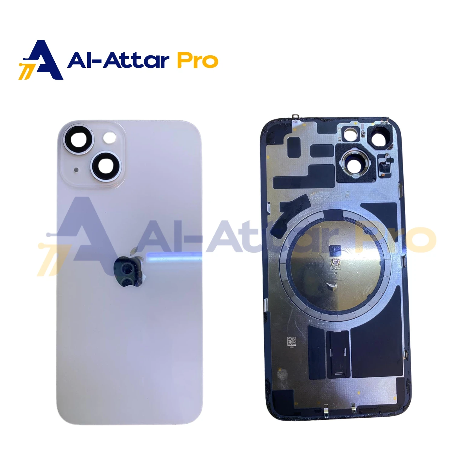 ( ضهر خلع ابيض) متوافقة مع - IPhone 14