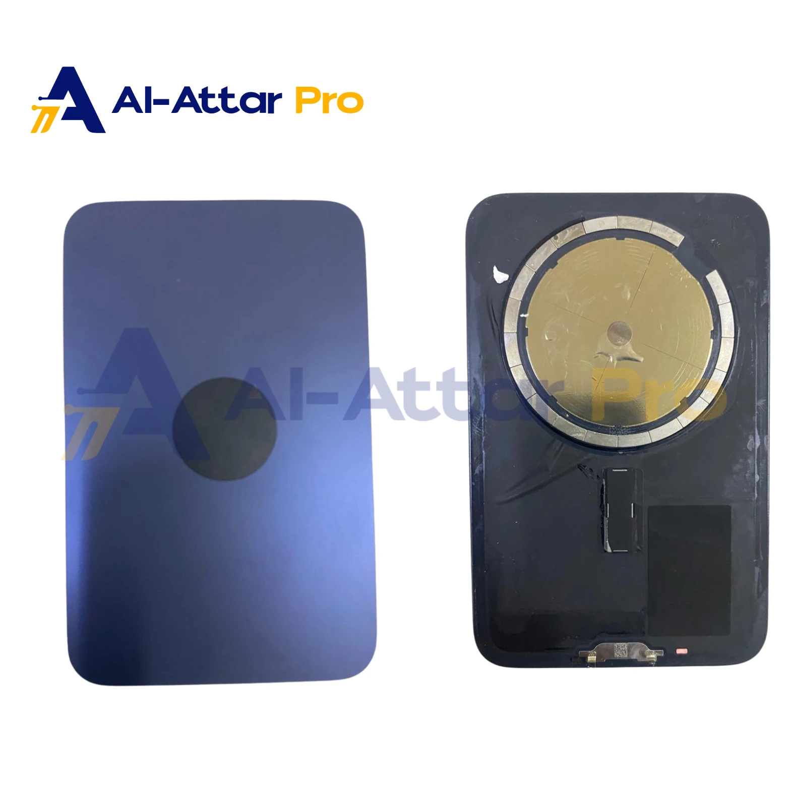 ( ضهر خلع ازرق ) متوافقة مع - IPhone 17 pro max