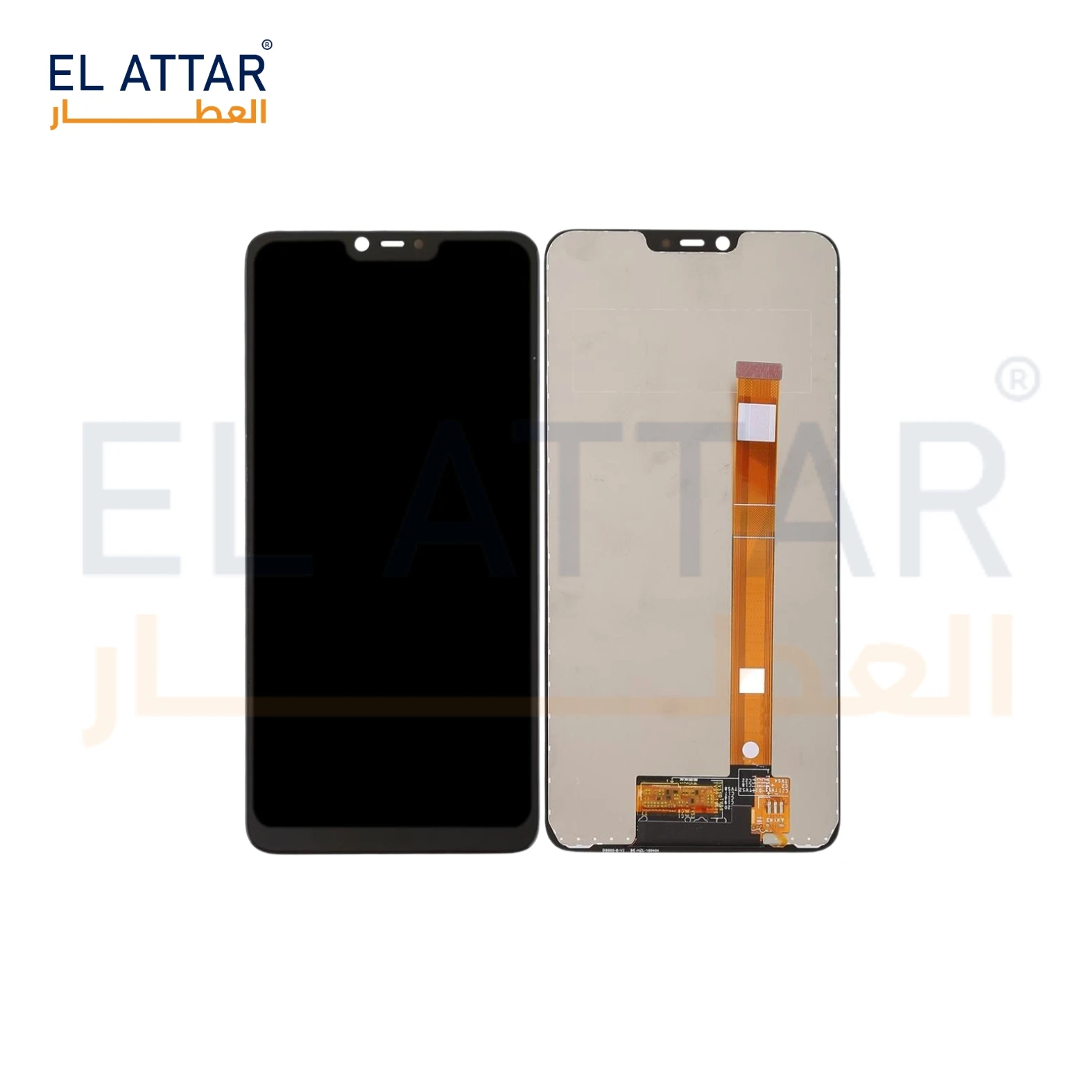 (  نص تصنيع مطابق للمواصفات الاصلية  ) متوافقة مع - Realme  C1 ( RMX1811 )