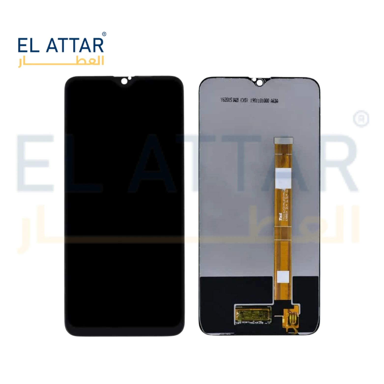 (  نص تصنيع مطابق للمواصفات الاصلية  ) متوافقة مع - Realme  3 ( RMX1825, RMX1821