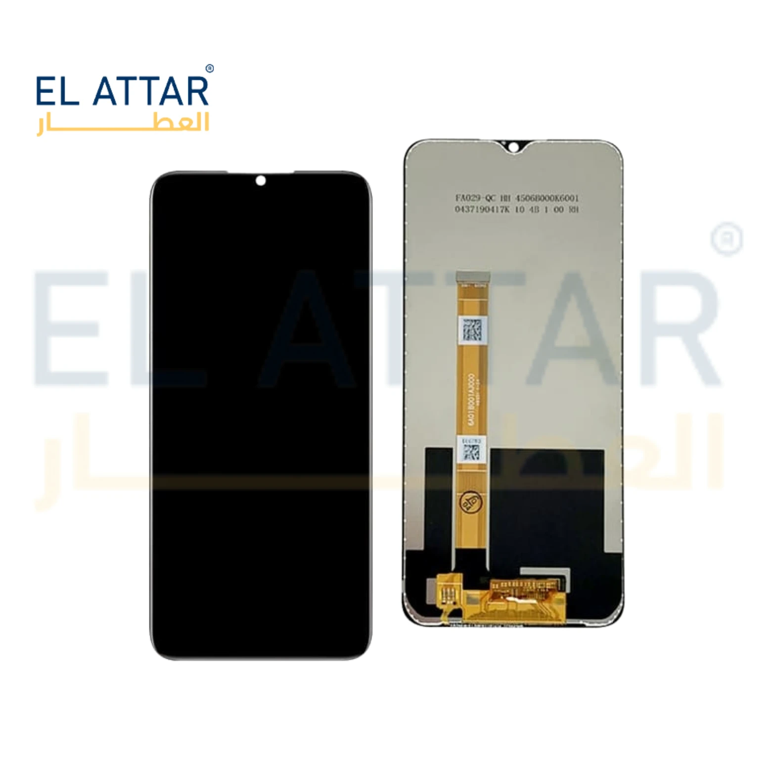(  نص تصنيع مطابق للمواصفات الاصلية  ) متوافقة مع - Realme  5 ( RMX1911 )