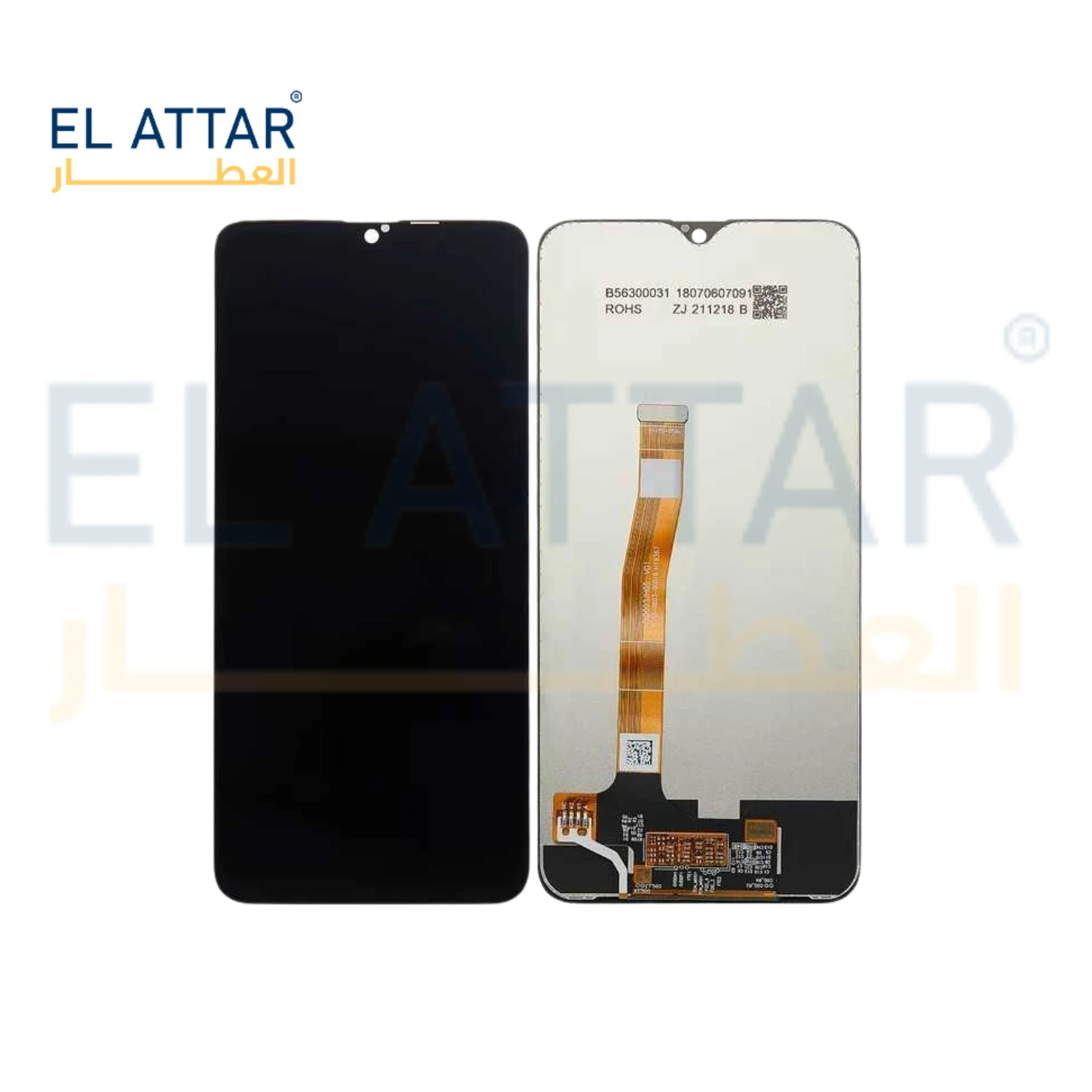 (  نص تصنيع مطابق للمواصفات الاصلية  ) متوافقة مع - Realme  5 pro ( RMX1971 - RM