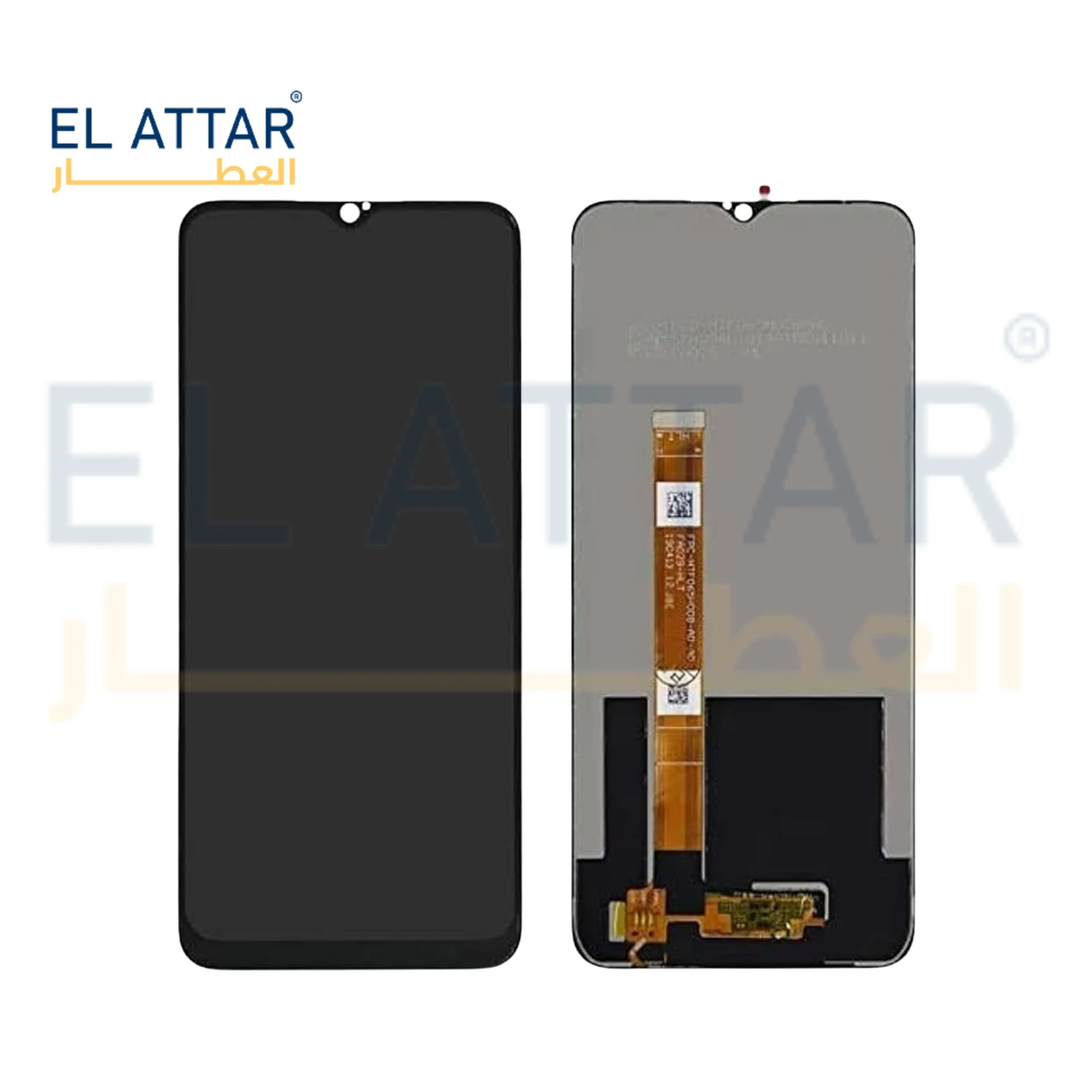 (  نص تصنيع مطابق للمواصفات الاصلية  ) متوافقة مع - Realme  6i ( RMX2040 )