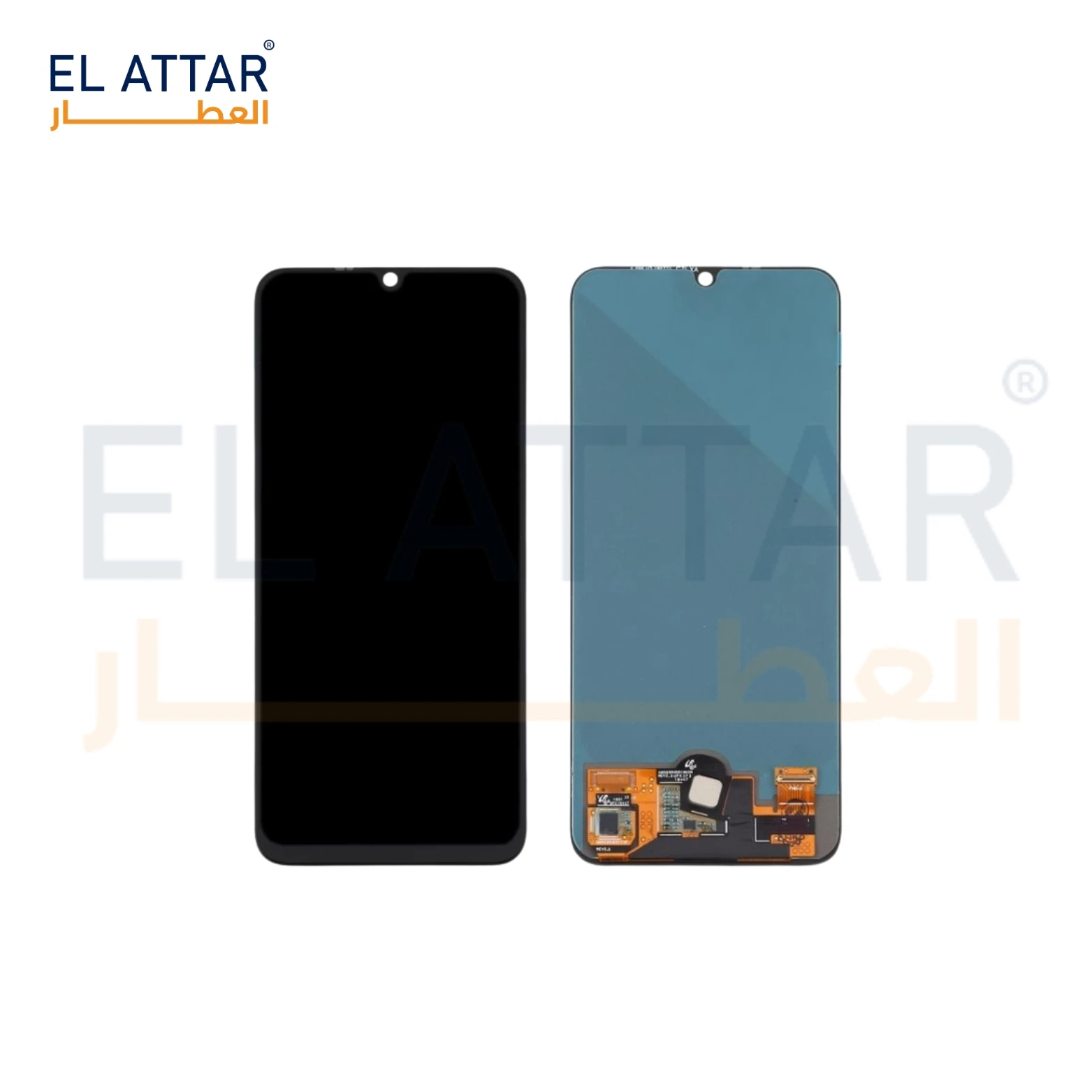 (  نص تصنيع مطابق للمواصفات الاصلية  ) متوافقة مع - HUAWEI Y8 P ( AQM-LX1 )