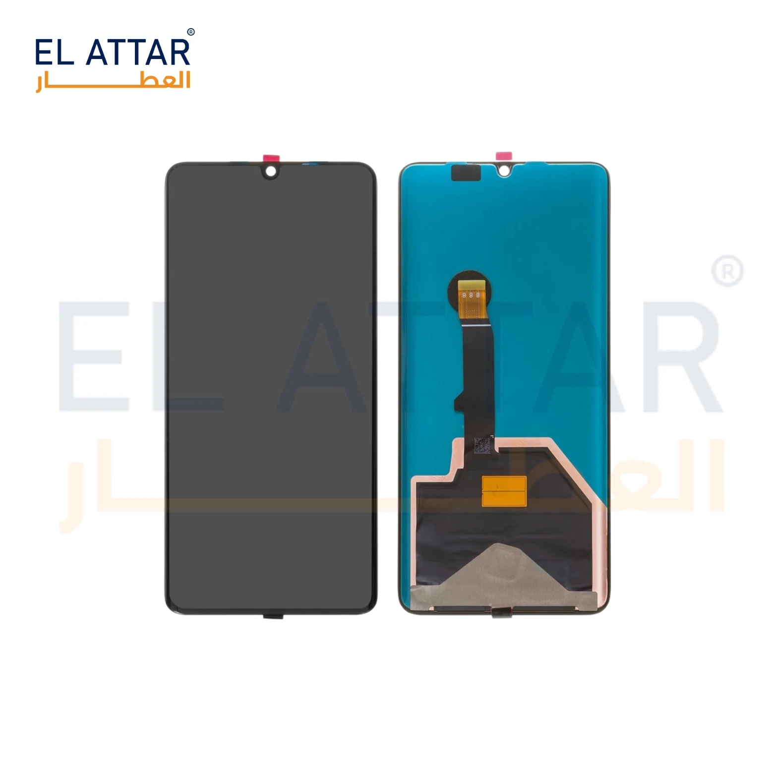 (  نص تصنيع مطابق للمواصفات الاصلية  ) متوافقة مع - HUAWEI P30 Pro ( VOG-L29 )