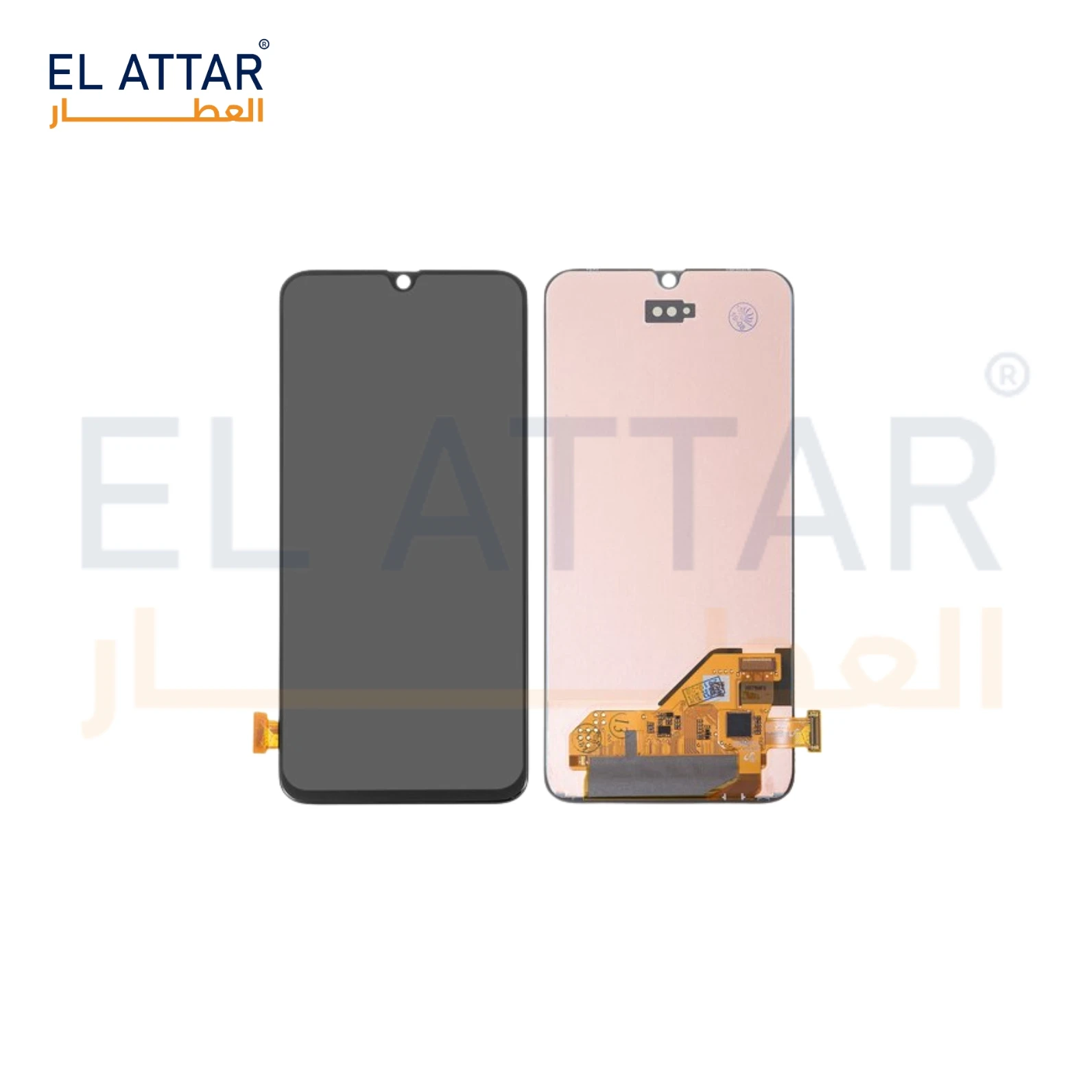 (  نص تصنيع مطابق للمواصفات الاصلية  ) متوافقة مع - Samsung A40 ( SM-A405FN )
