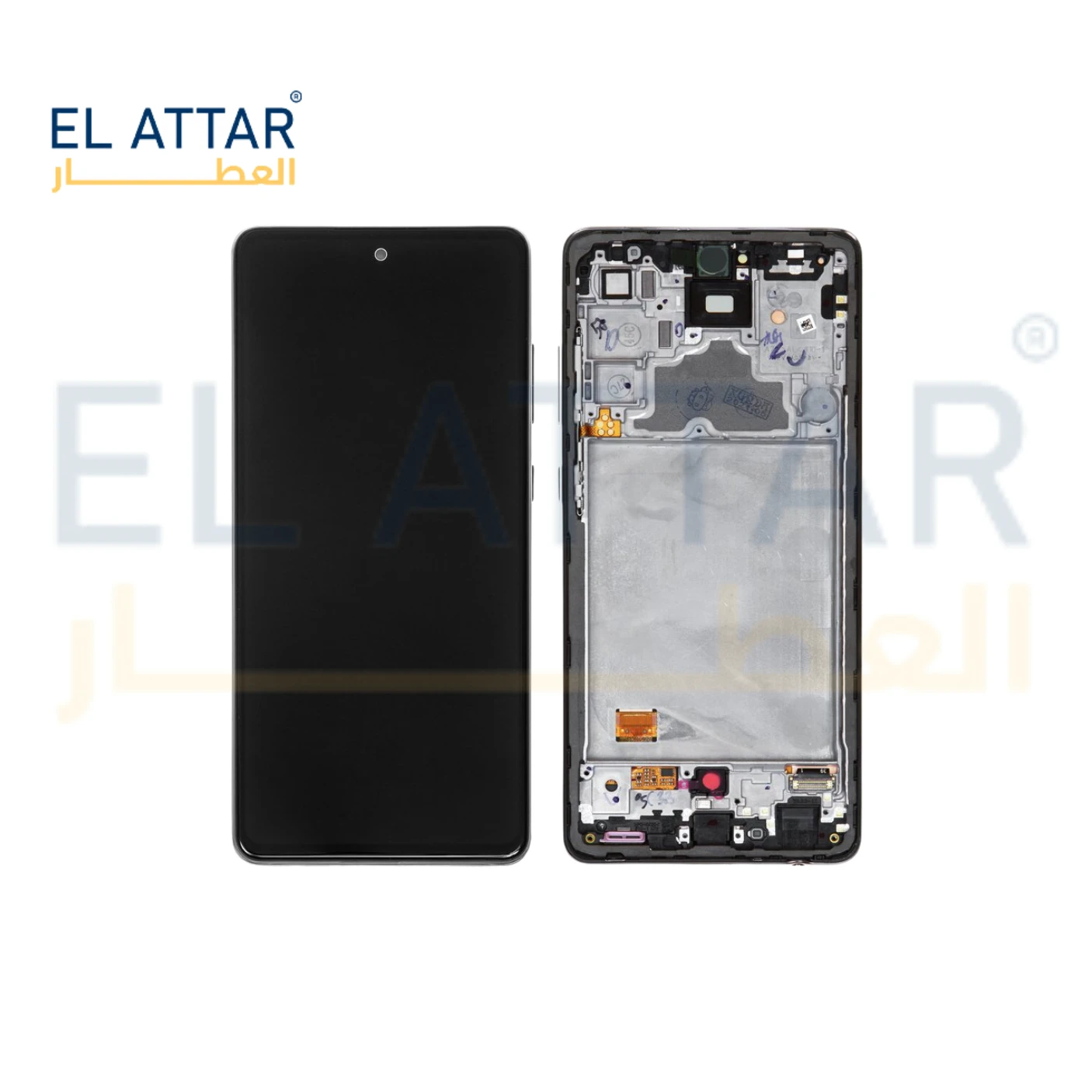 (  نص تصنيع مطابق للمواصفات الاصلية بالفريم  ) متوافقة مع - Samsung A72 ( SM-A72