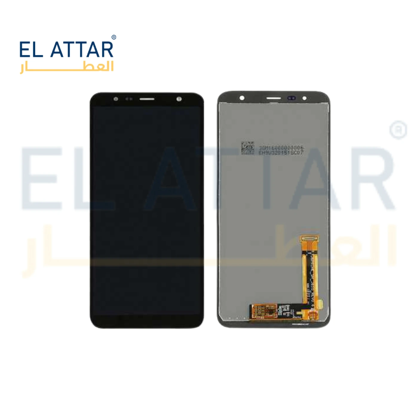 (  نص تصنيع مطابق للمواصفات الاصلية  ) متوافقة مع - Samsung J6 Plus ( SM-J610 )
