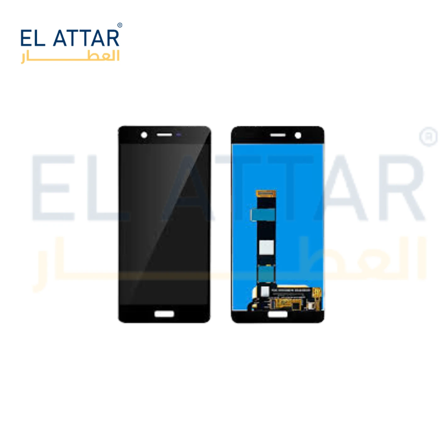 (  نص بجودة عالية  ) متوافقة مع - Nokia N 5 ( TA-1053 - TA-1024 - TA-1044 - TA-1