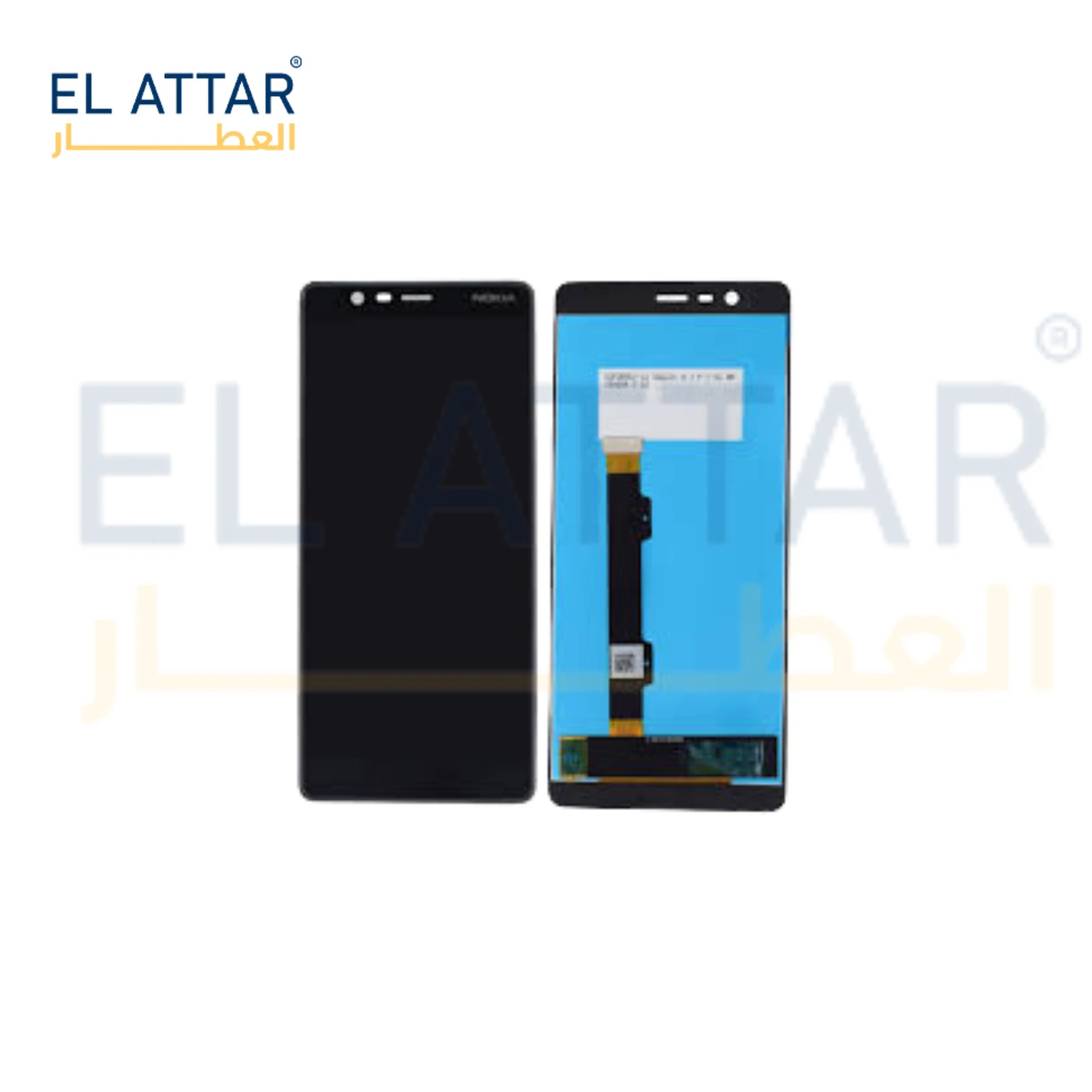(  نص بجودة عالية  ) متوافقة مع - Nokia N 5.1 ( TA-1075 - TA-1061 - TA-1088 )
