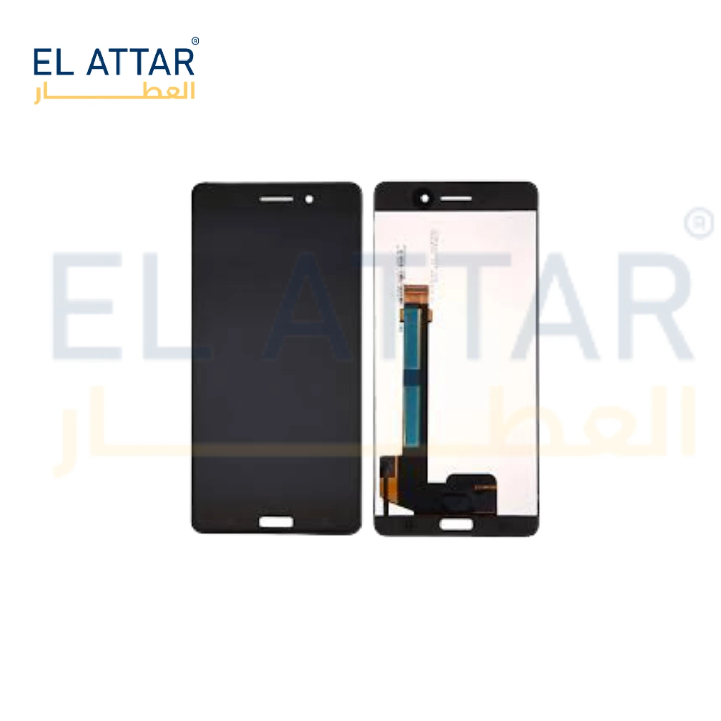 (  نص بجودة عالية  ) متوافقة مع - Nokia N 6 ( TA-1021, TA-1033, TA-1000 )