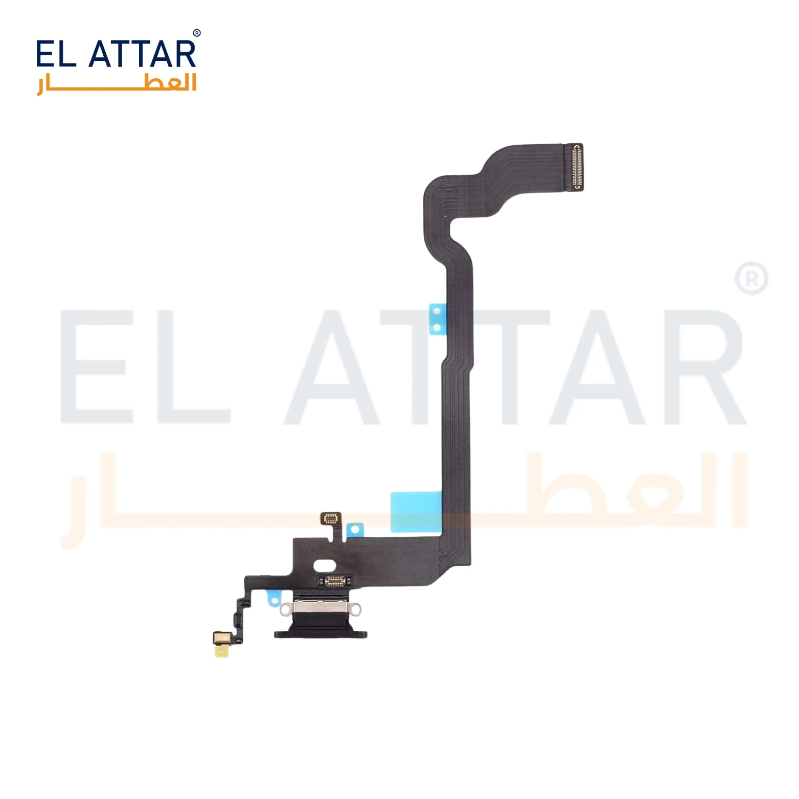 ( فلاتة شحن مطابقة للمواصفات الاصلية ) متوافقة مع - IPhone X