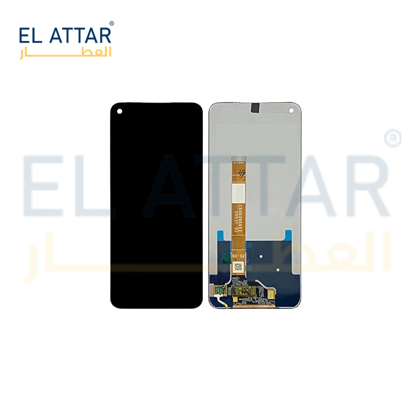 (  نص تصنيع مطابق للمواصفات الاصلية  ) متوافقة مع - OPPO A92 ( CPH2059 )