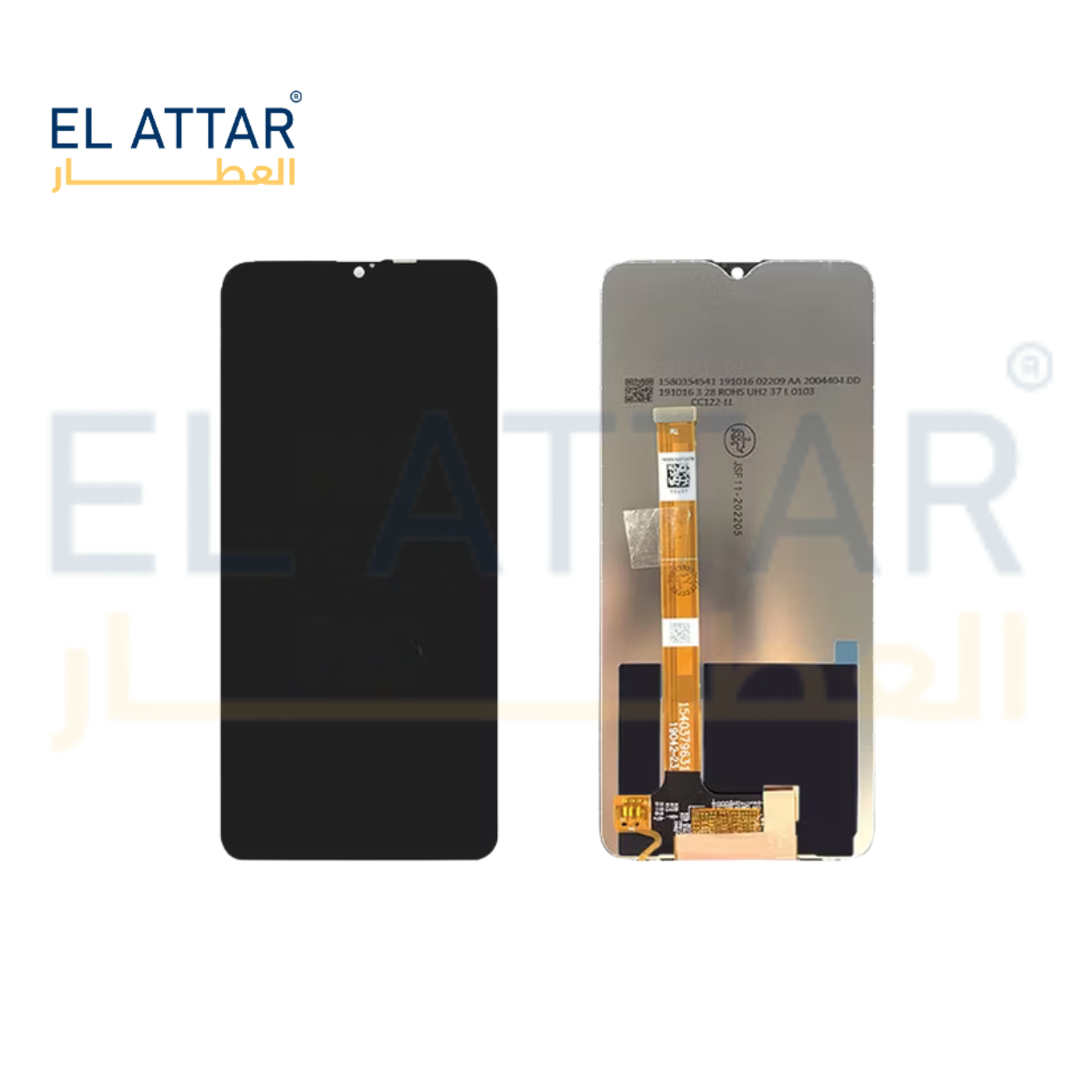 (  نص تصنيع مطابق للمواصفات الاصلية  ) متوافقة مع - OPPO F11 ( CPH1913 - CPH1911