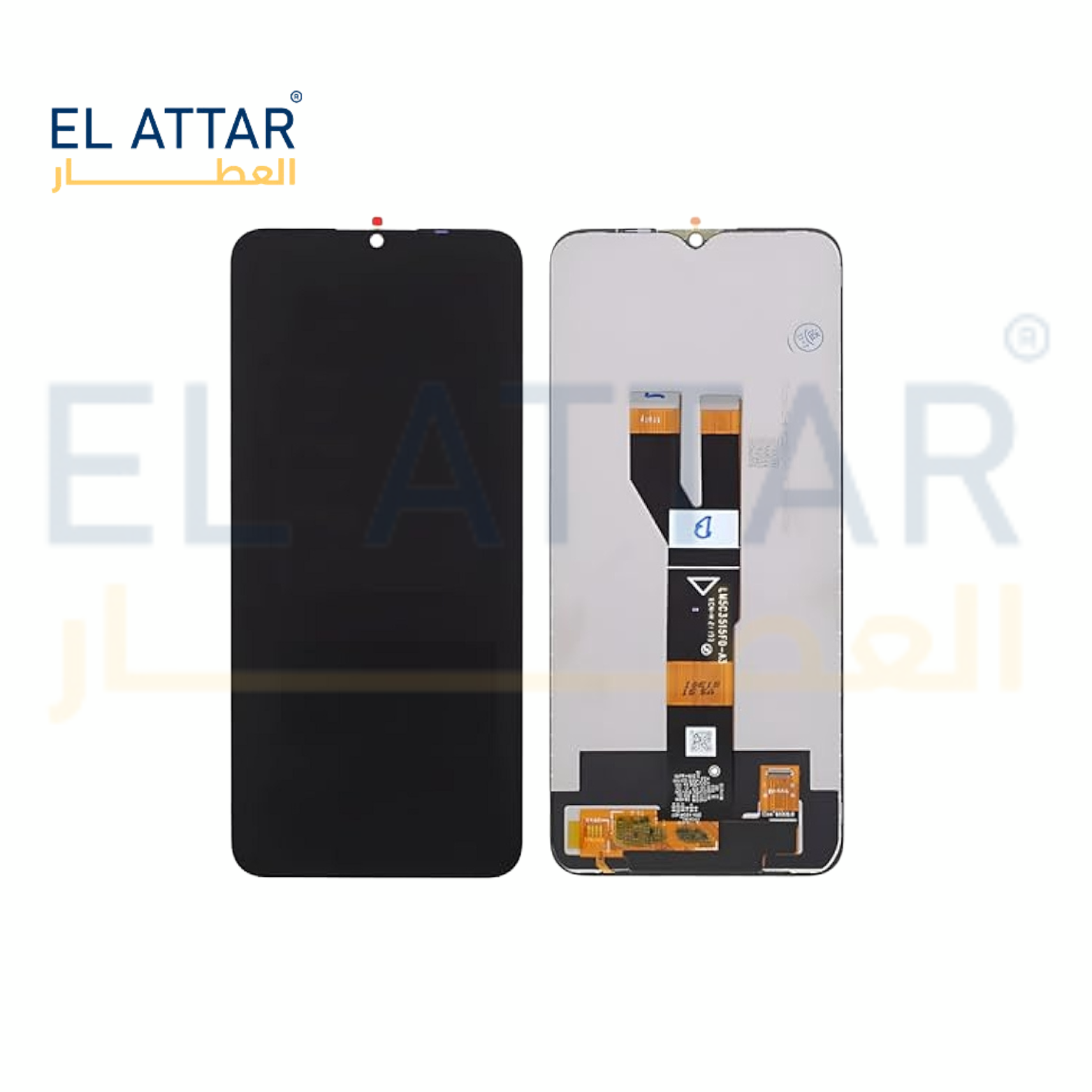 (  نص تصنيع مطابق للمواصفات الاصلية  ) متوافقة مع - Realme c21 ( RMX3201 )