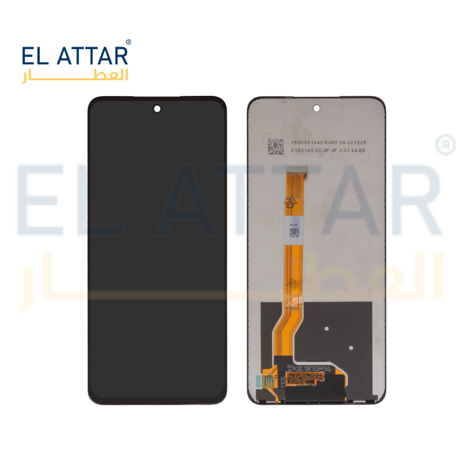 (  نص تصنيع مطابق للمواصفات الاصلية  ) متوافقة مع - Realme 12 5G ( RMX3999 )