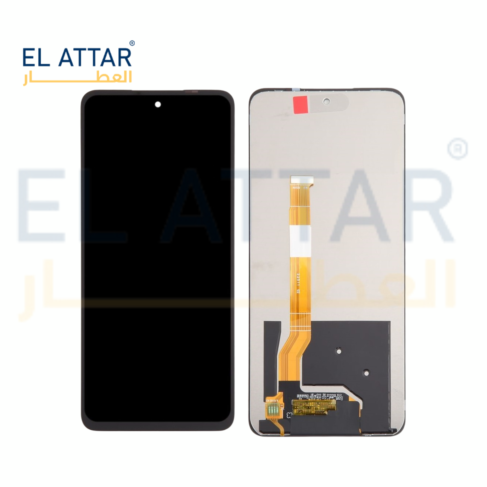 (  نص تصنيع مطابق للمواصفات الاصلية  ) متوافقة مع - Realme 12X 5G ( RMX3997 )
