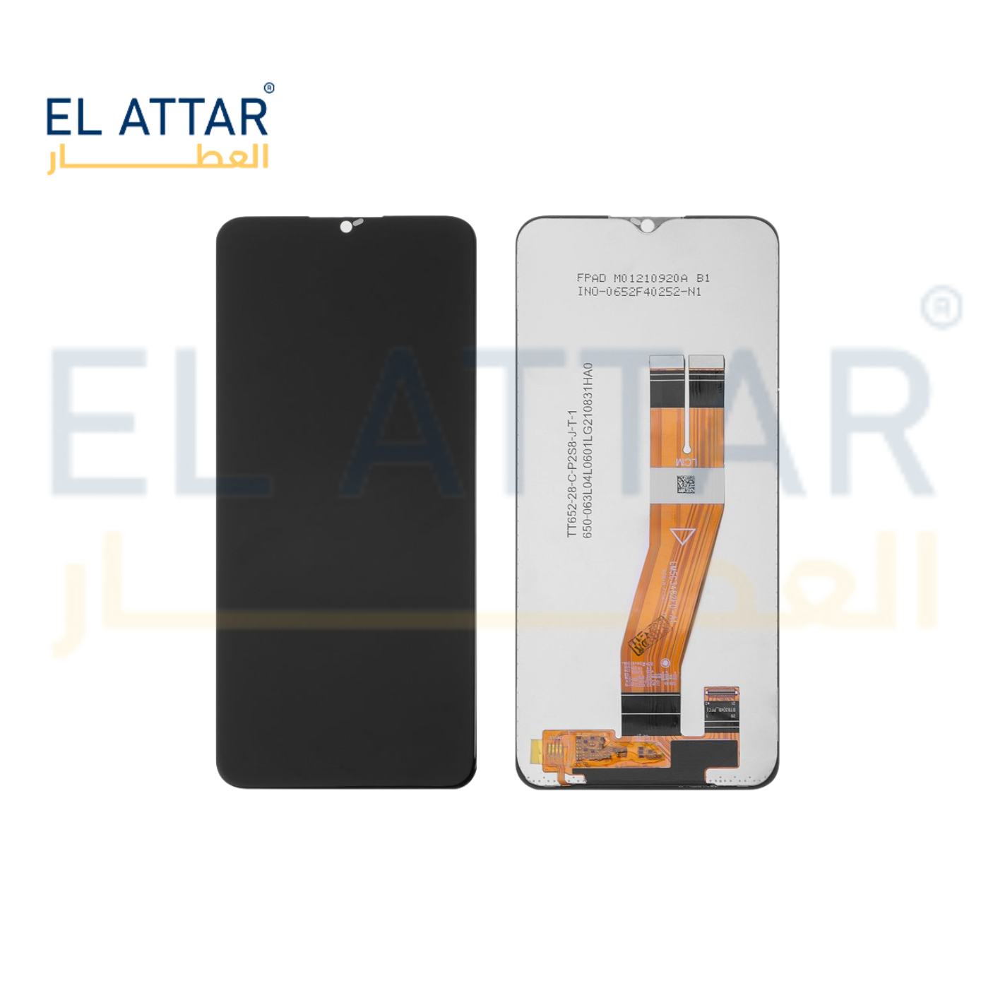 (  نص تصنيع مطابق للمواصفات الاصلية  ) متوافقة مع - Samsung A03s ( SM-A037F )